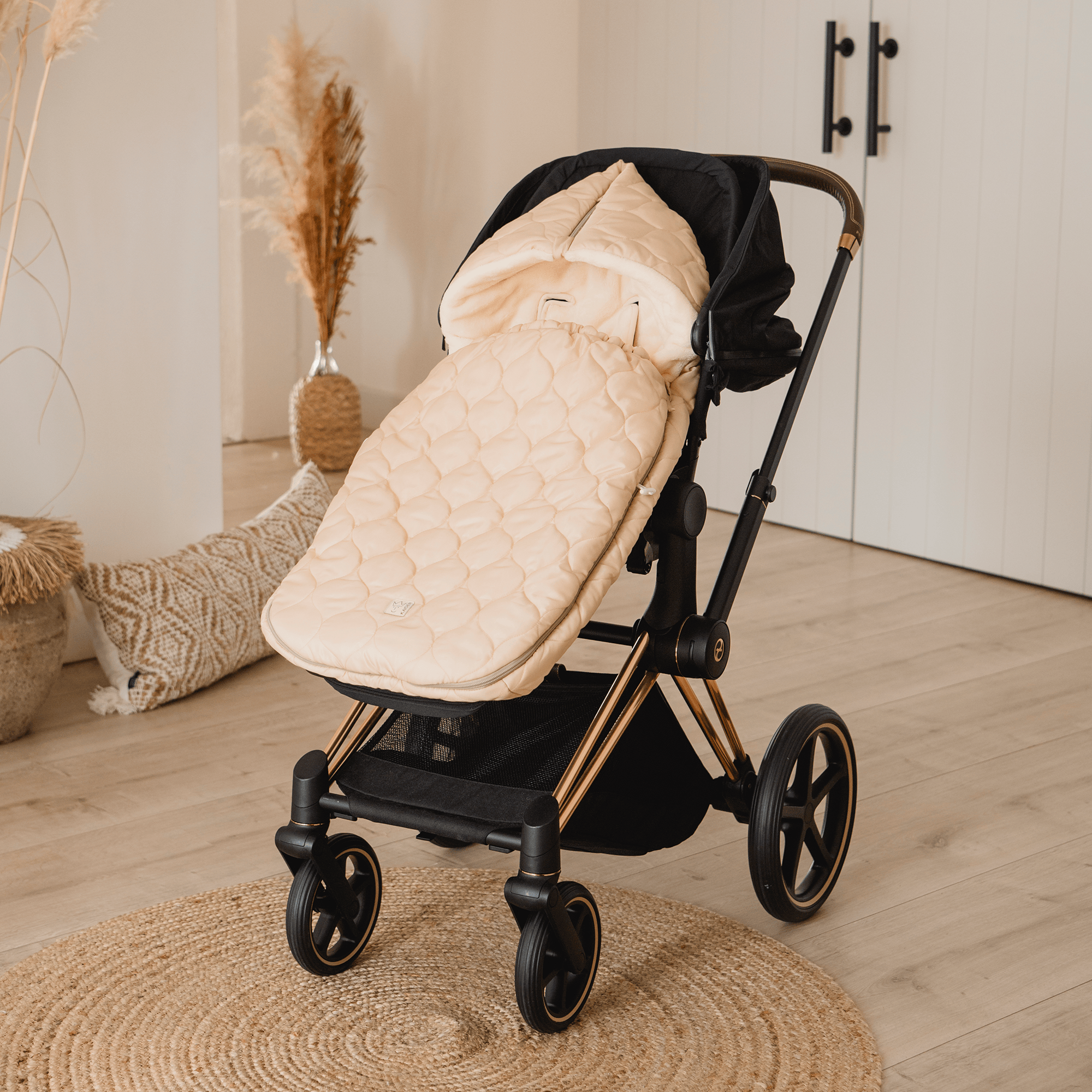 Fußsäcke & Decken, KAISER, Beige – Produktansicht