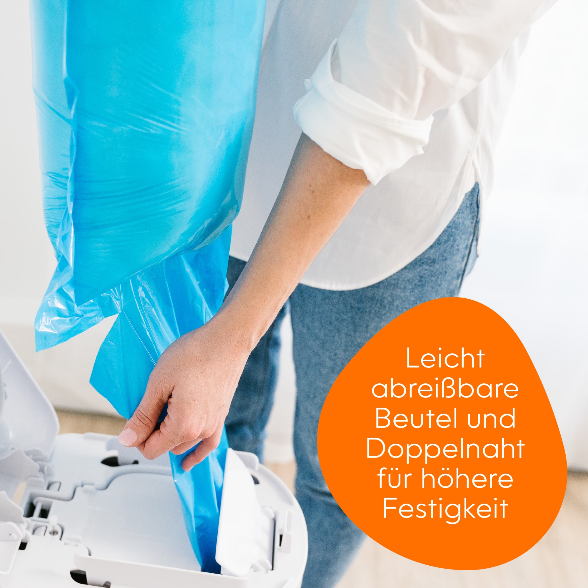 Windeleimer, Angelcare, Blau – Produktansicht