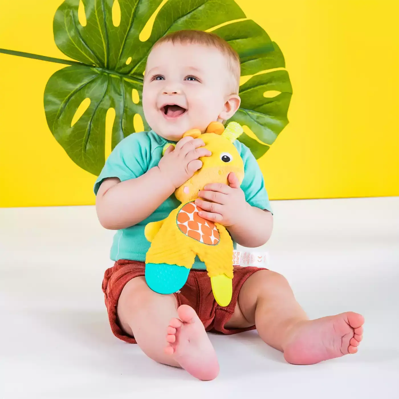 Snuggle & Teethe BrightStarts Gelb 2000569636403 2