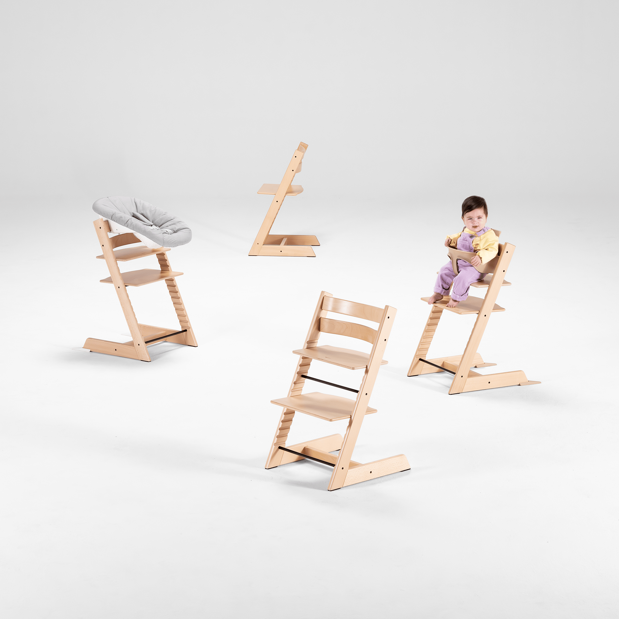 Trio Set Tripp Trapp® Oak Natural STOKKE Beige 9000000000814 4