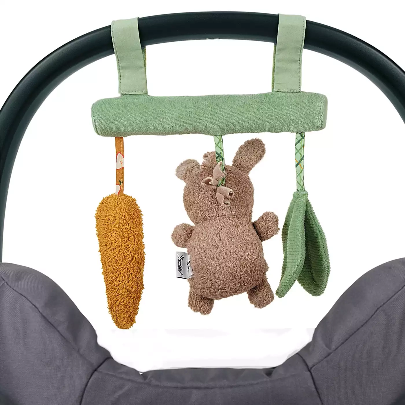 Kinderwagen Spielzeug, Sterntaler, Grün – Produktansicht