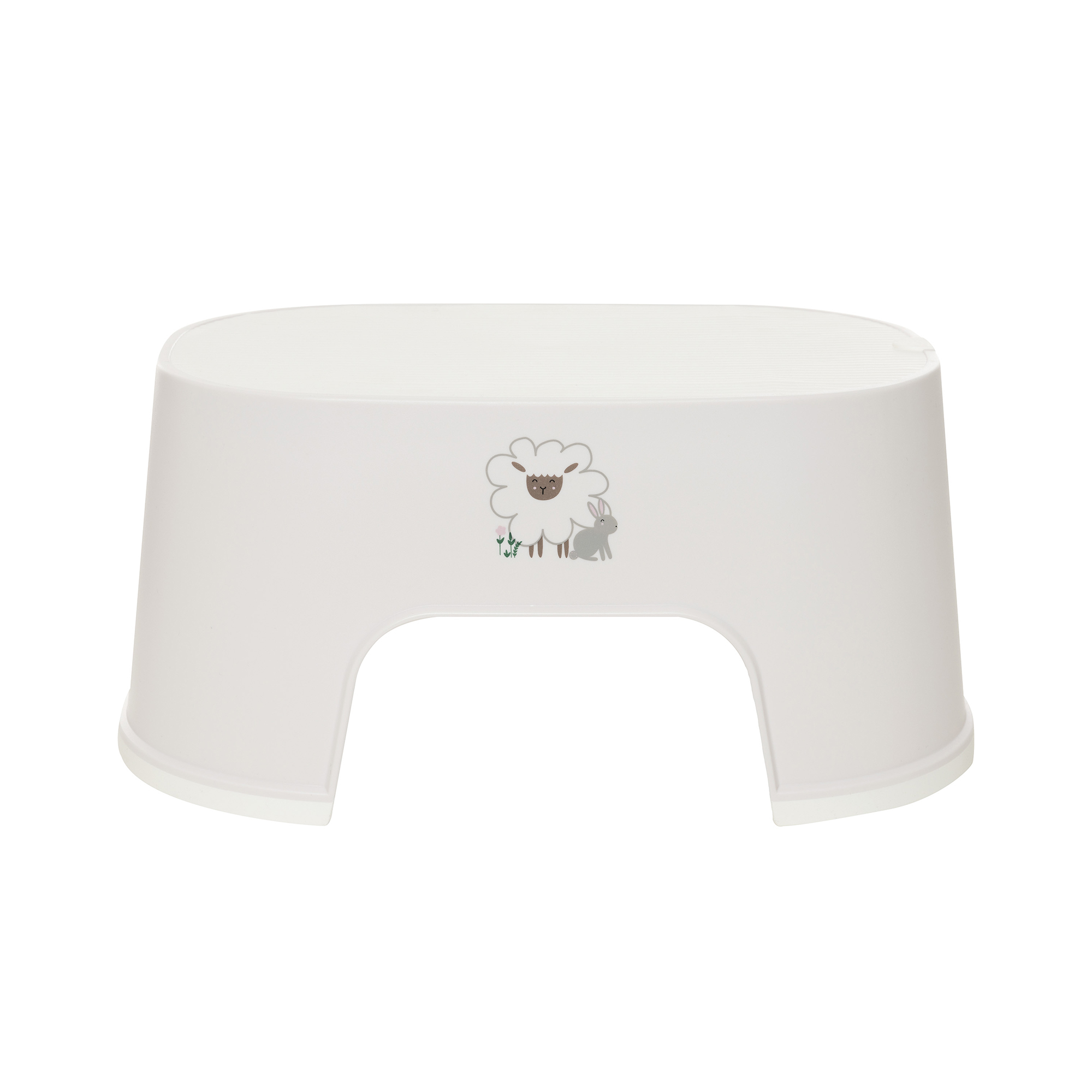 Tritthocker, LUMA, Beige – Produktansicht