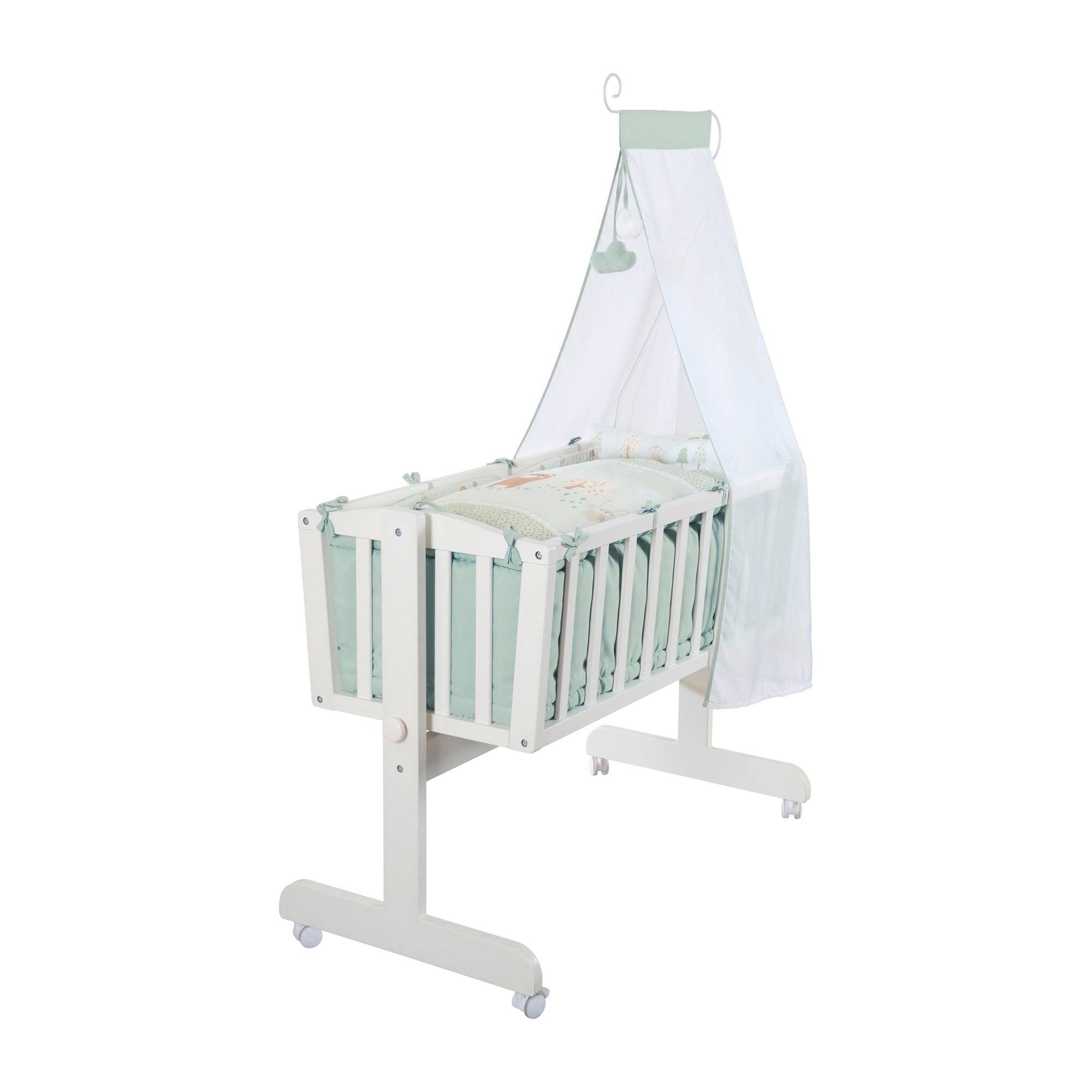 Stubenwagen & Wiegen, roba, Weiß – Besonderheit: All-in-One-Set