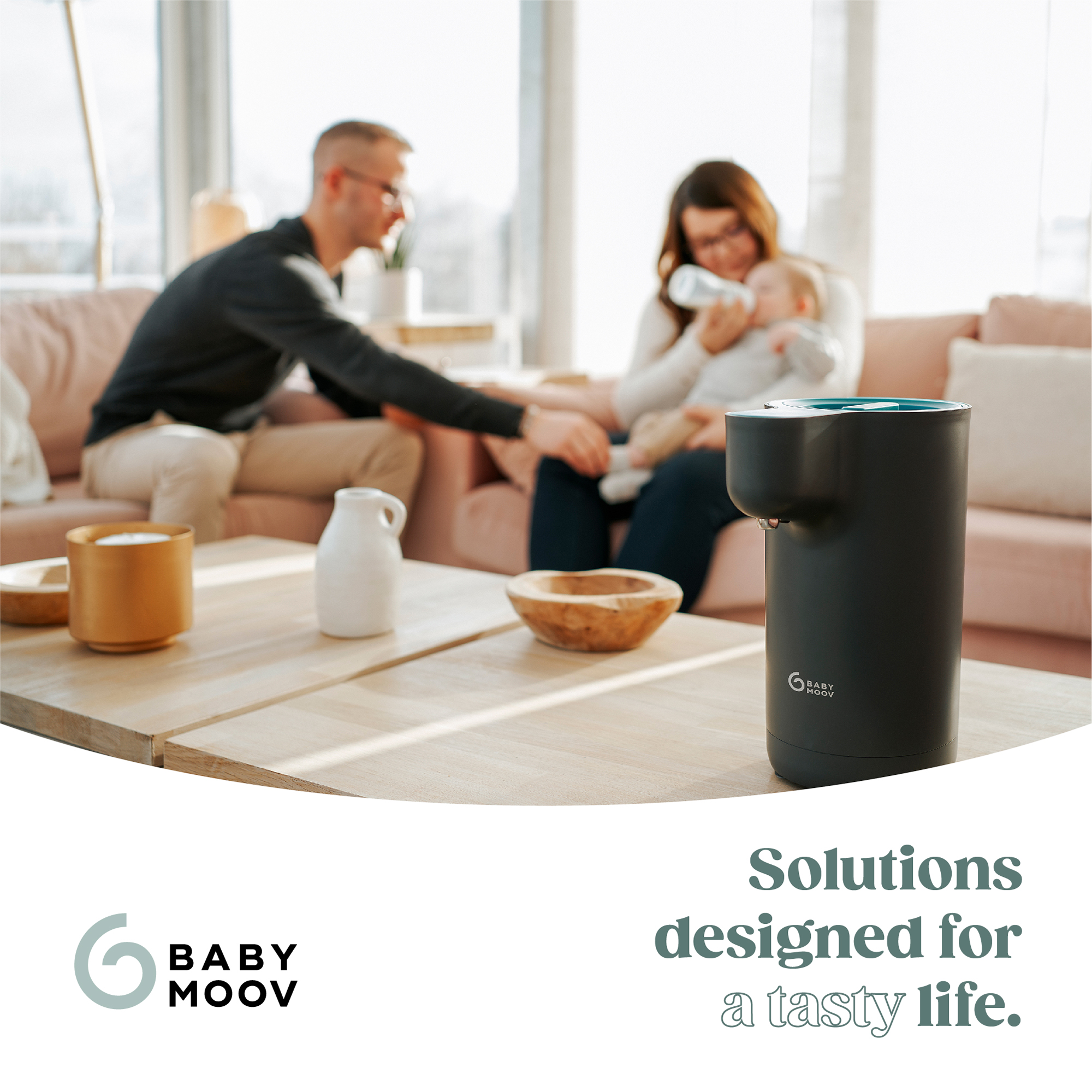 Babykostwärmer, babymoov, Schwarz – Produktansicht