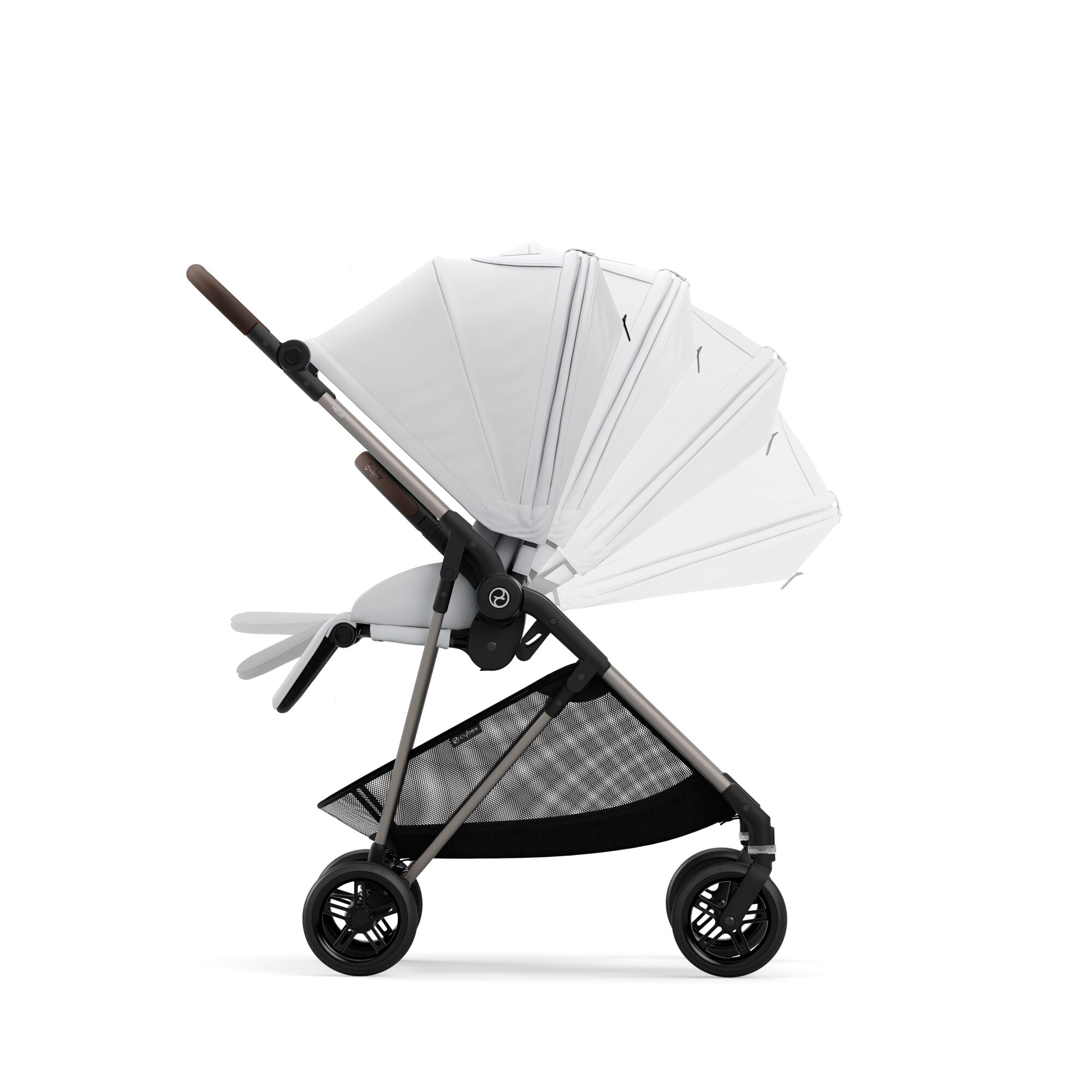Kombi-Kinderwagen, cybex, Grau – Produktansicht