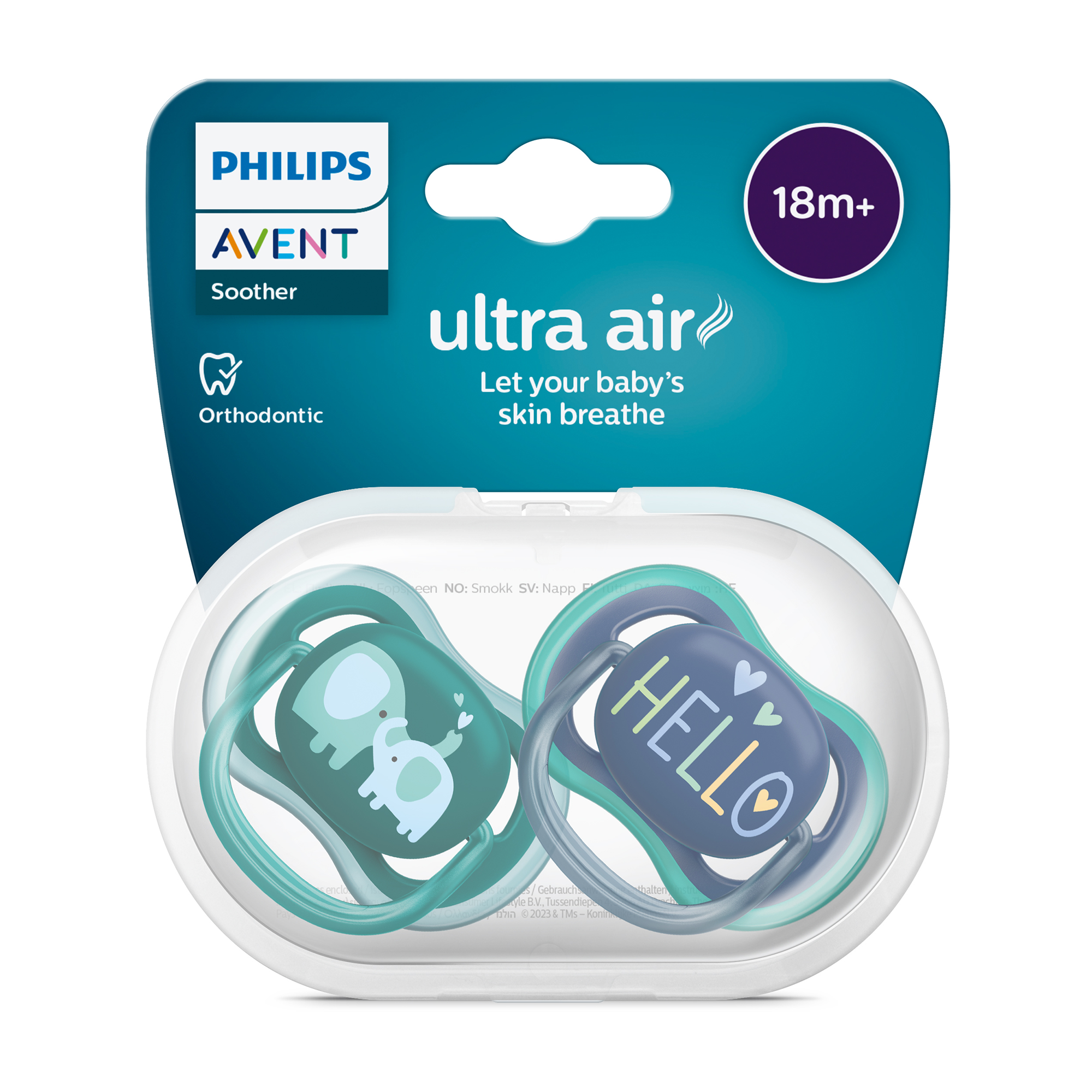 Schnuller, PHILIPS AVENT, Blau – Produktansicht