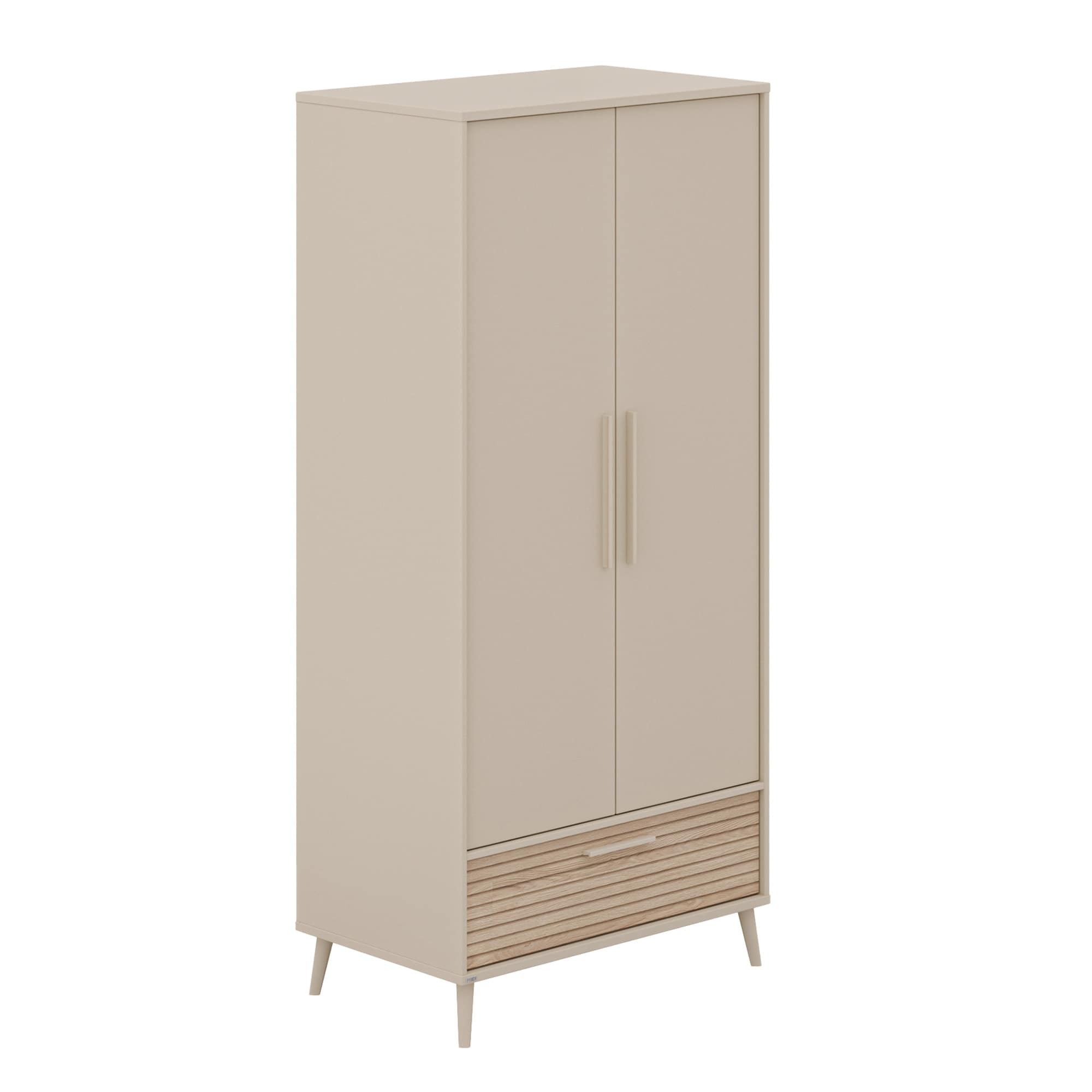 2-türige Kleiderschränke, PAIDI, Beige – Produktansicht