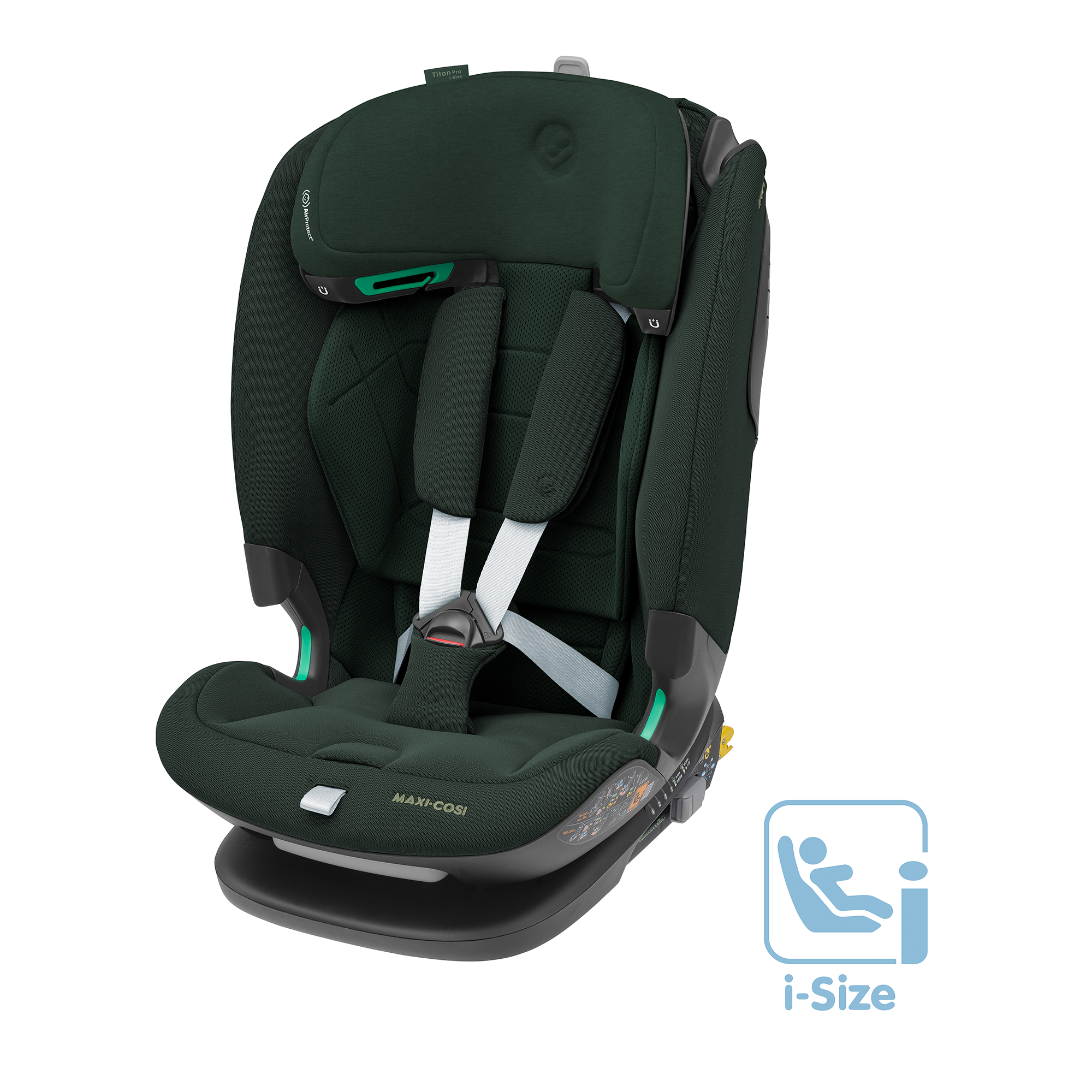 Kindersitze 9-36 kg, Gruppe 1/2/3, MAXI-COSI, Grün – Produktansicht