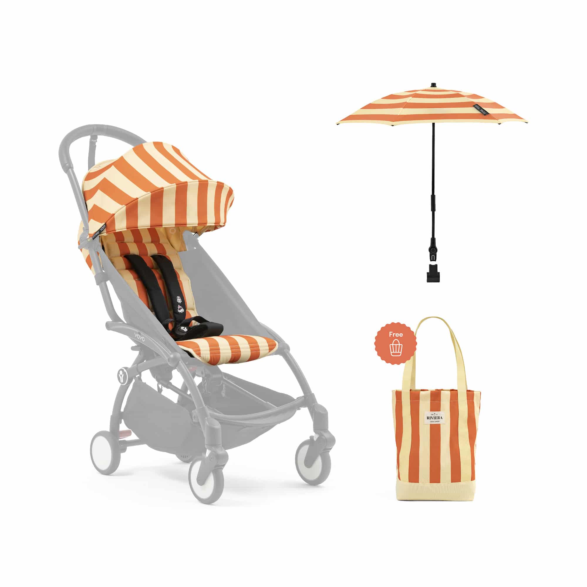 Sportsitze, STOKKE, Orange – Produktansicht