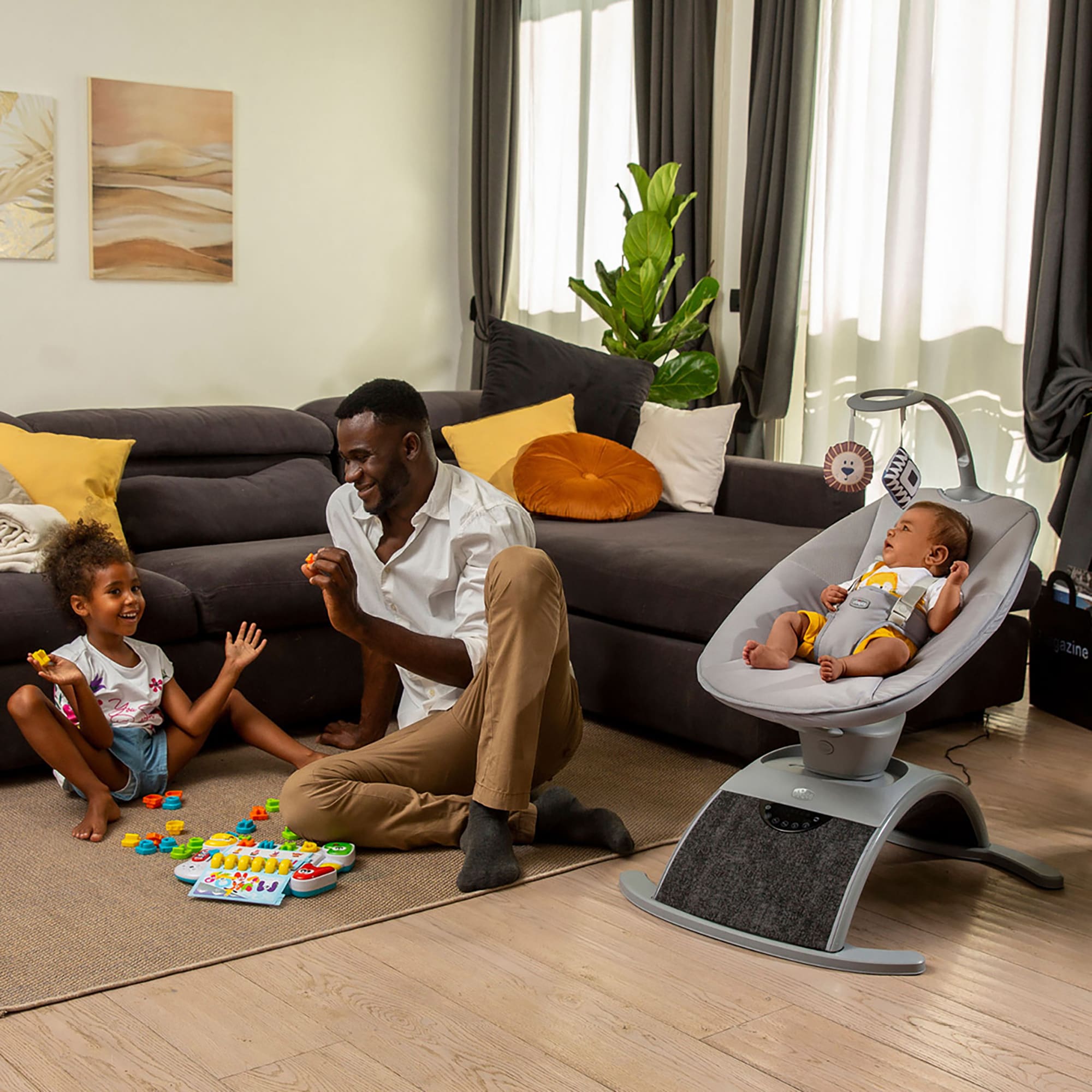 Wippen, chicco, Grau – Produktansicht