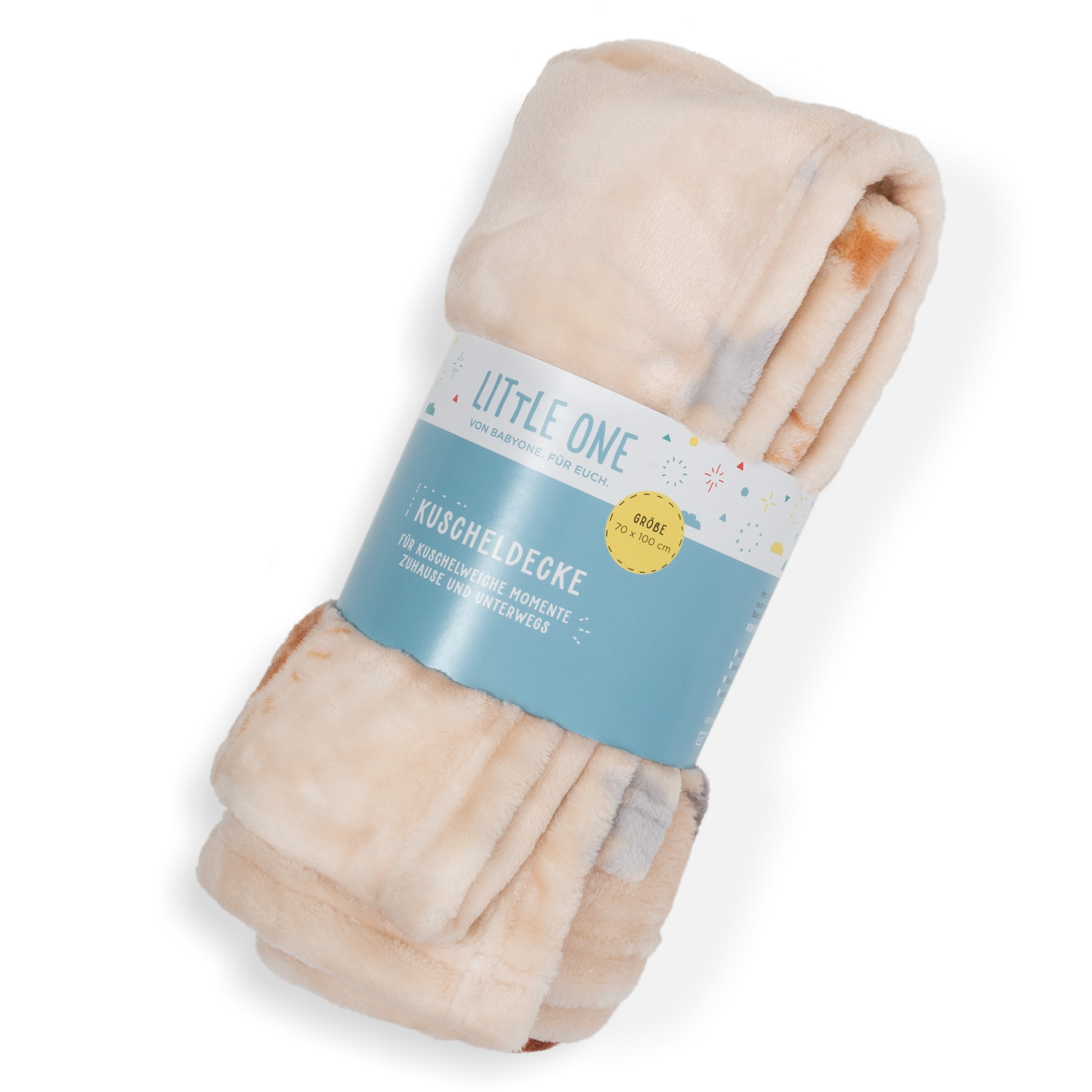 Kuscheldecken, LITTLE ONE, Beige – Produktansicht