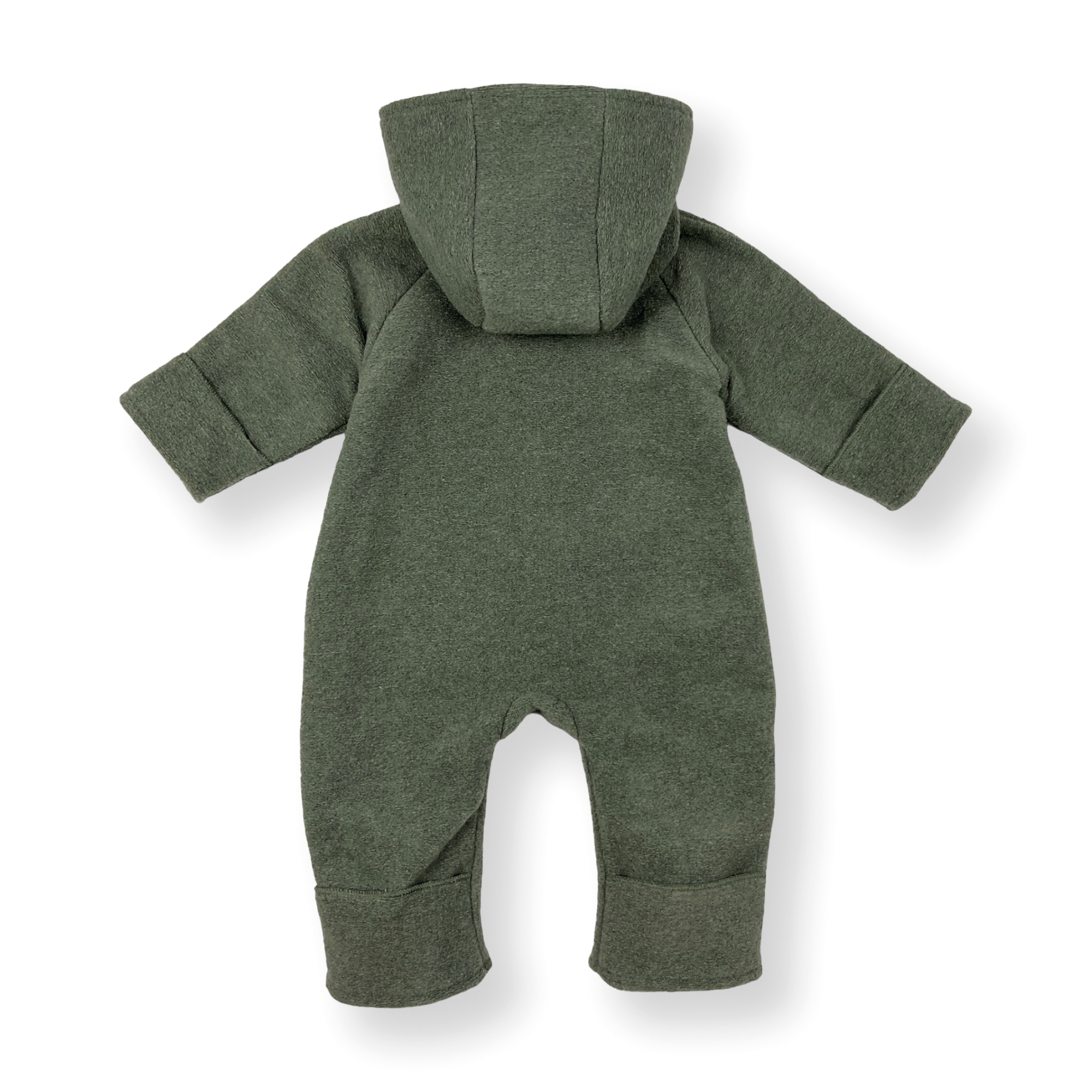 Wollwalk Overalls, LITTLE ONE, Grün – Produktansicht