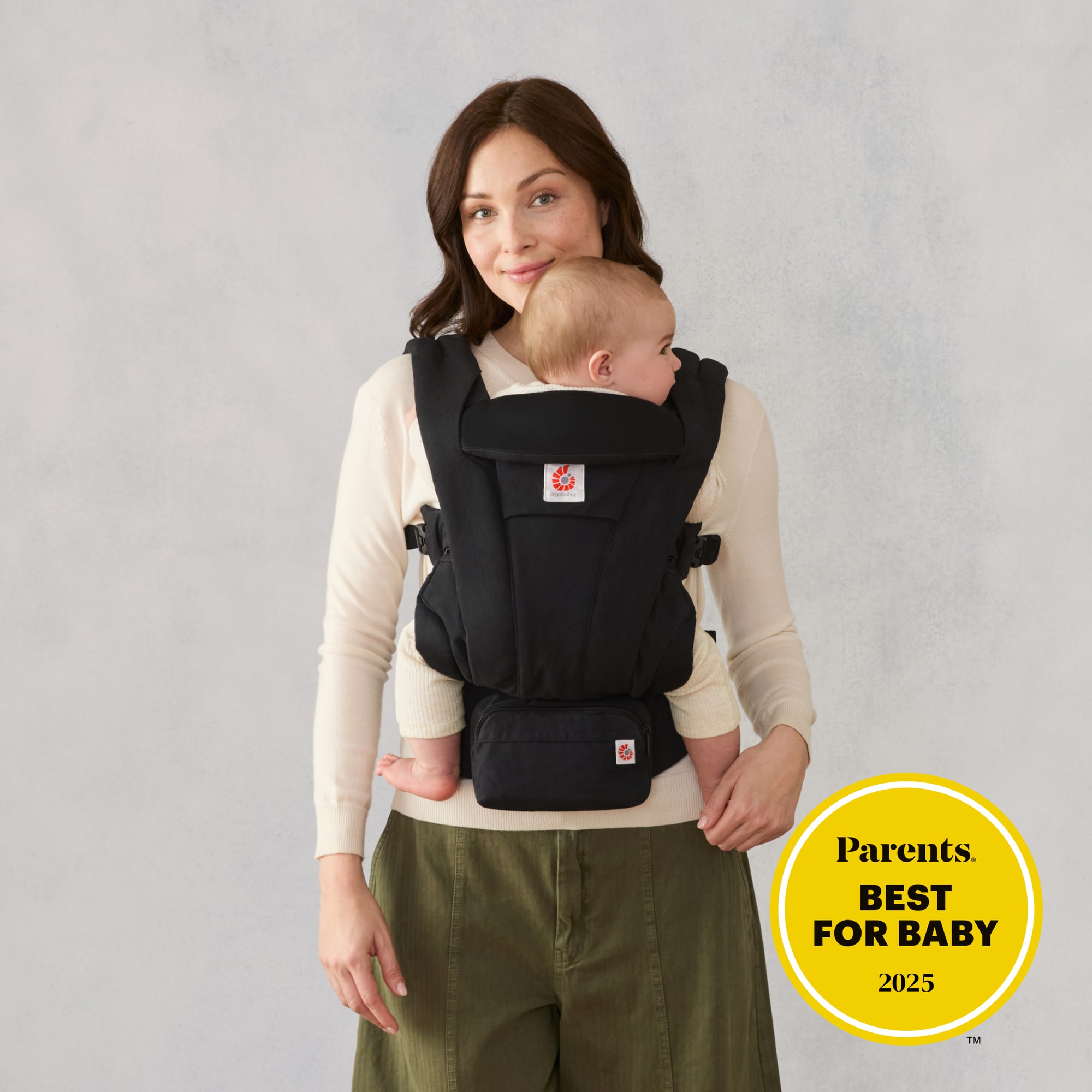 Fullbuckle Tragen, ERGObaby, Schwarz – Produktansicht
