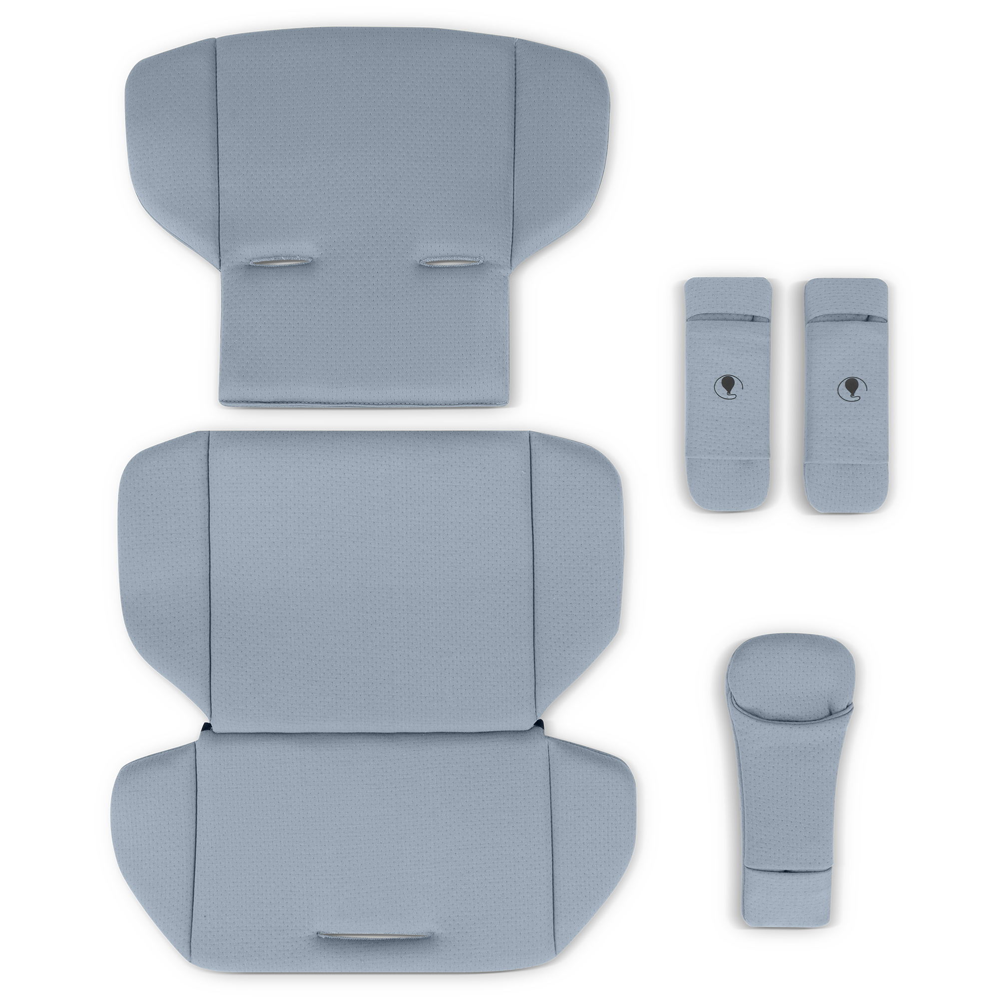 Sitzauflagen, ABC DESIGN, Blau – Produktansicht