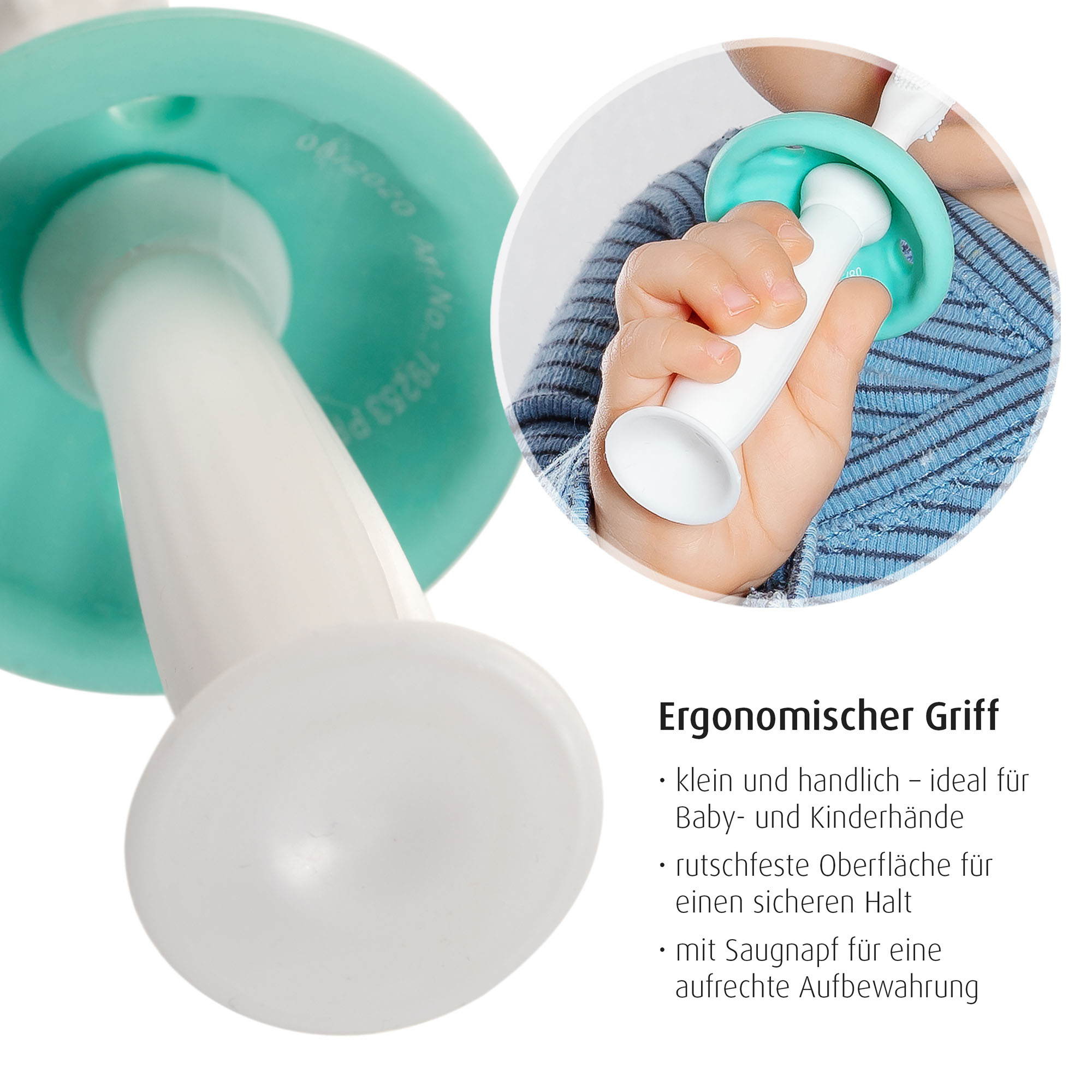 Zahnbürsten, reer, Weiß – Produktansicht