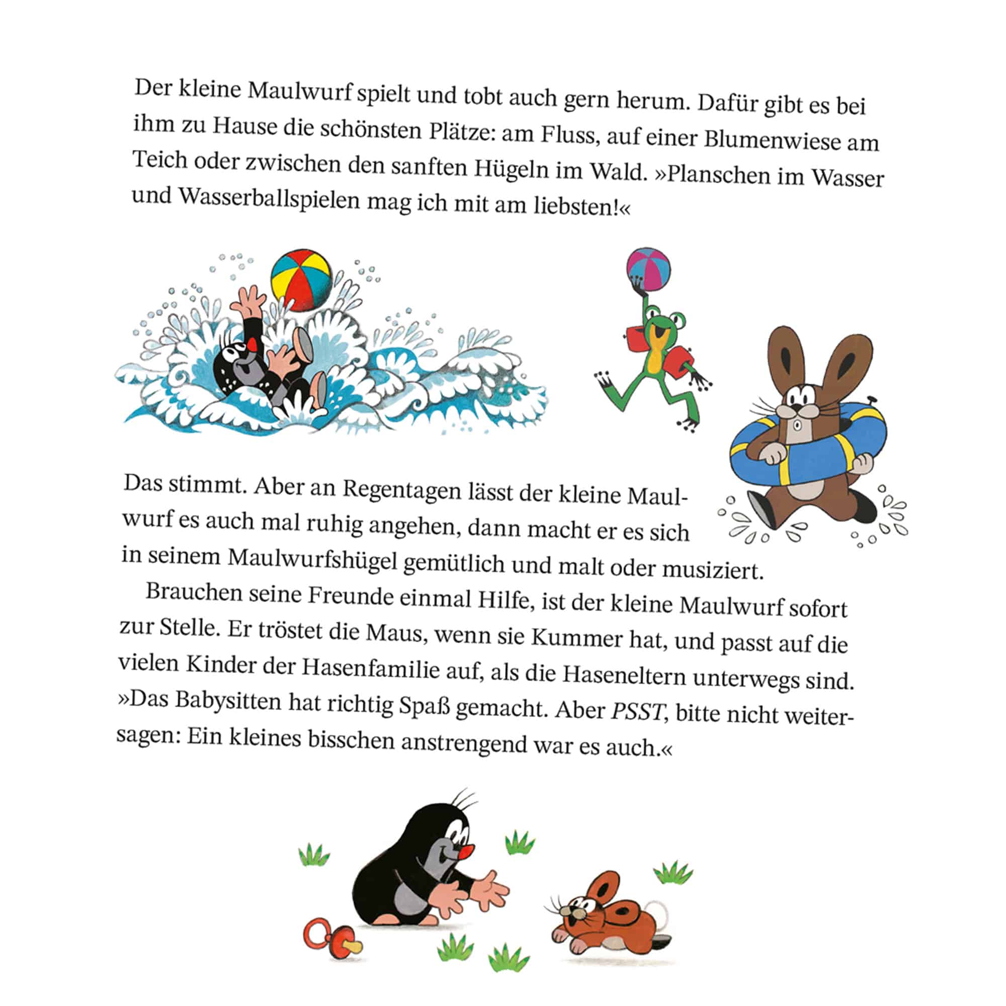 Kinderbücher, CARLSEN, Grün – Besonderheit: neben Klassikern auch viele neue Geschichten rund um den niedlichen Maulwurf und seinen Abenteuern
