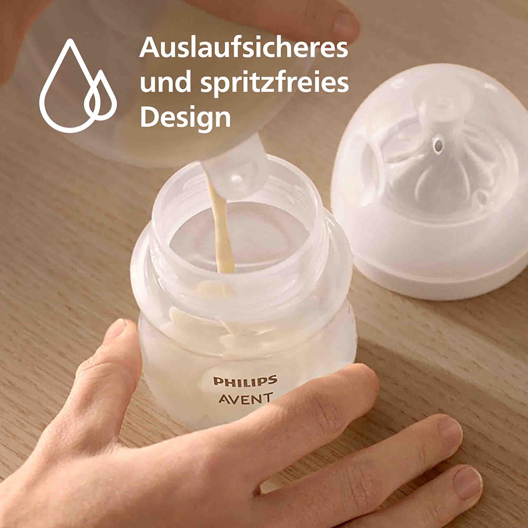 Hands Free Milchpumpen, PHILIPS AVENT, Weiß – Produktansicht