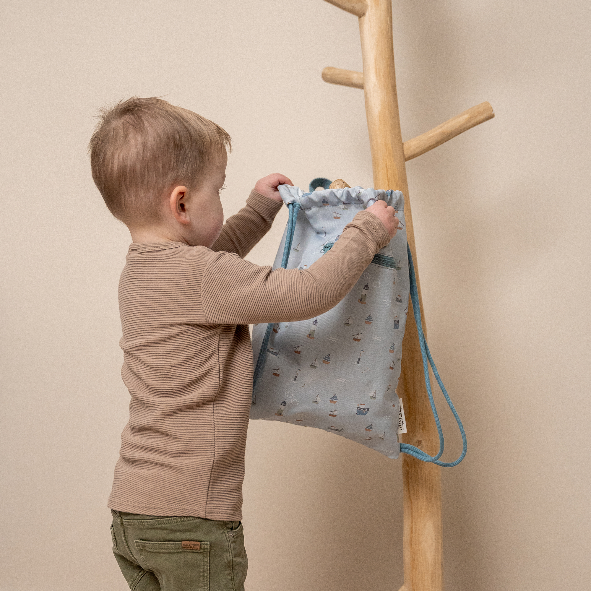 Kinderrucksäcke, LITTLE DUTCH, Blau – Produktansicht