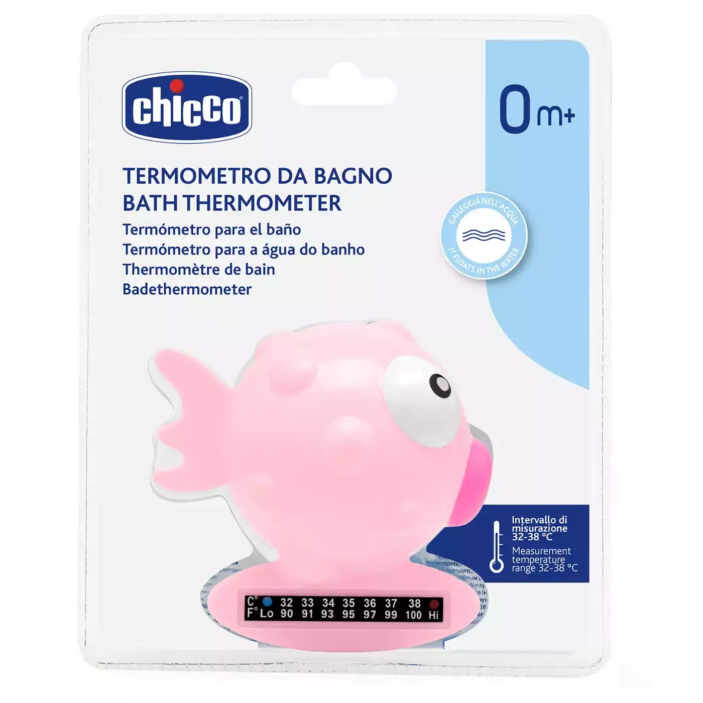 Badethermometer Fisch chicco Rosa 2000562204708 4