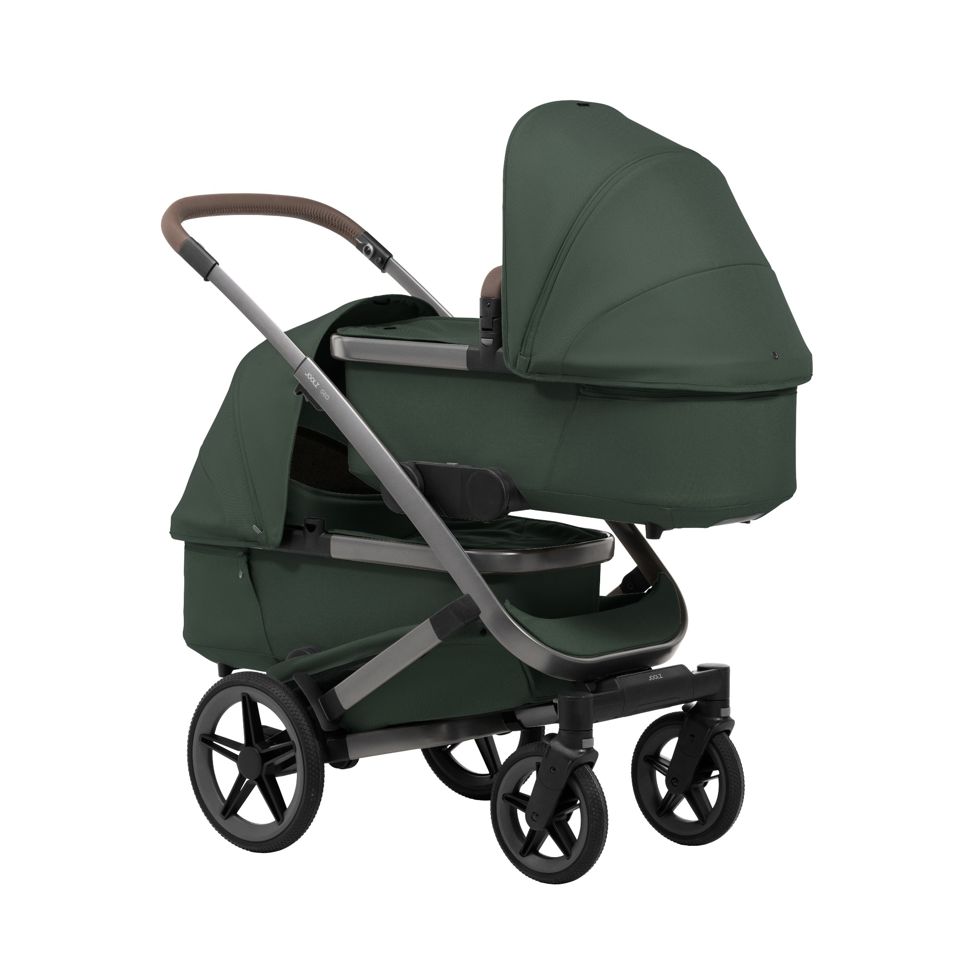 Zwillingswagen & Geschwisterwagen, JOOLZ, Grün – Produktansicht