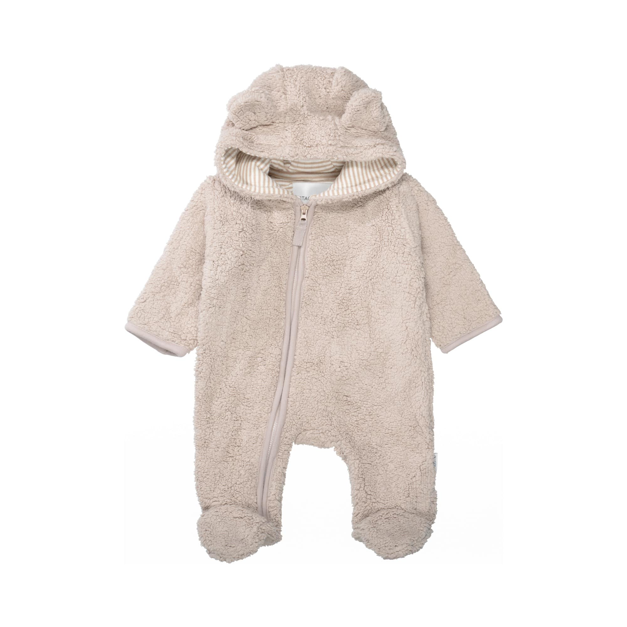Overalls, STACCATO, Beige – Besonderheit: mit langem Reißverschluss