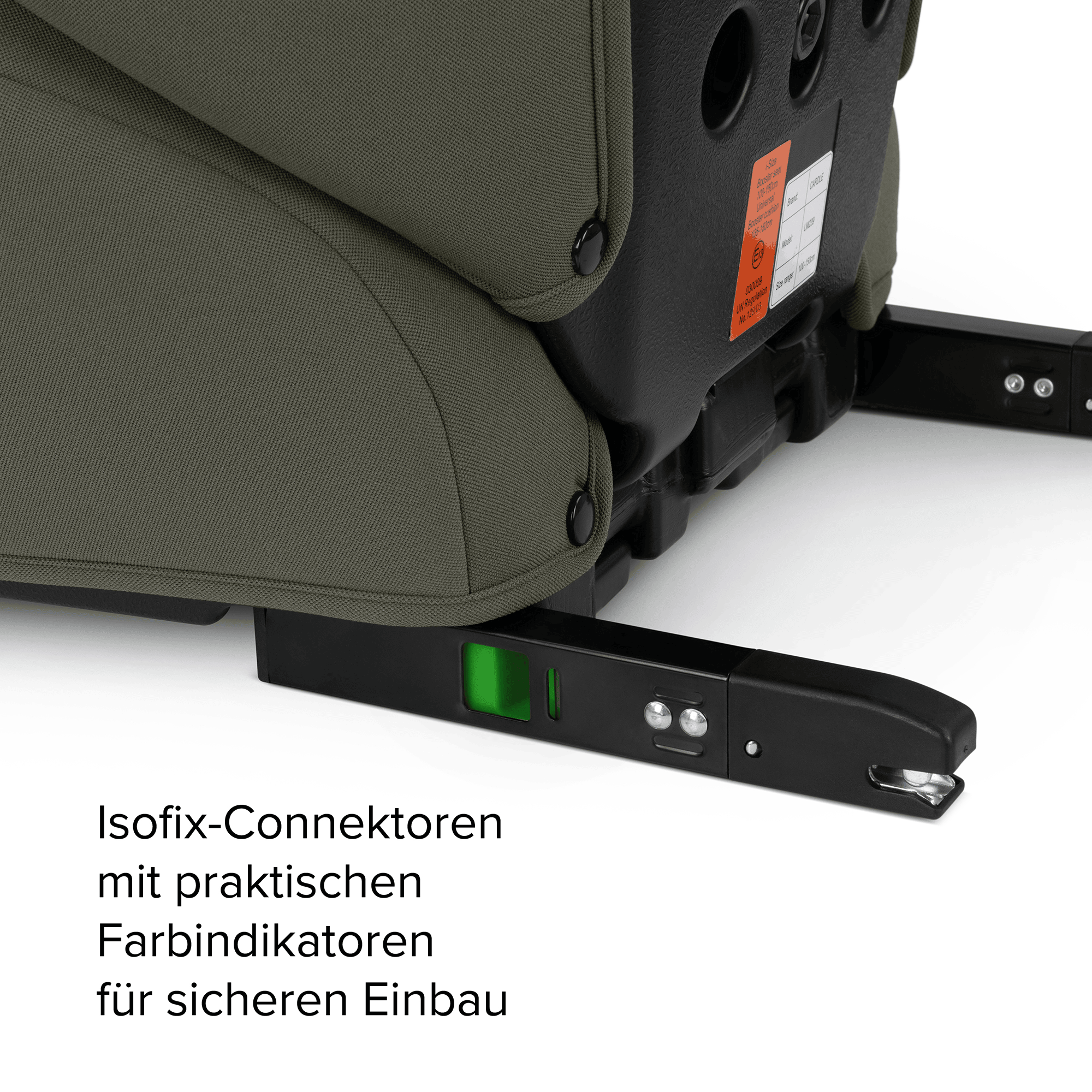 Kindersitze 15-36 kg, Gruppe 2/3, ABC DESIGN, Grün – Produktansicht