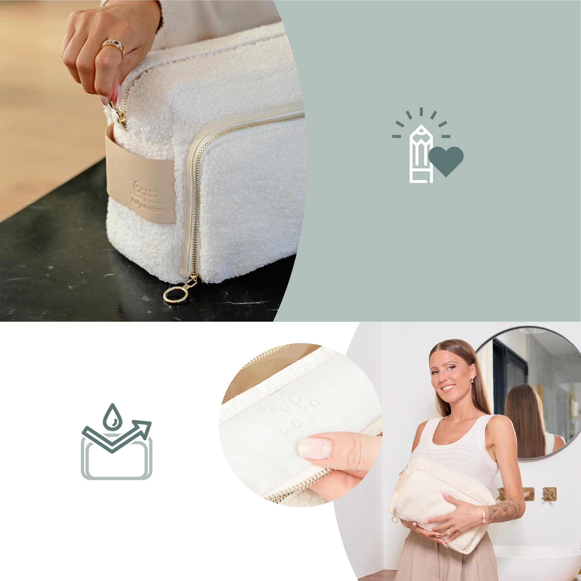 Babypflege-Sets, babymoov, Weiß – Produktansicht