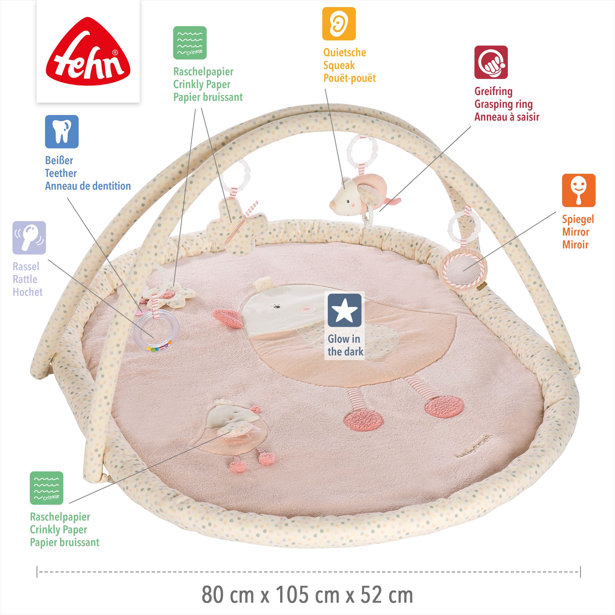Spielbögen, fehn, Mehrfarbig – Produktansicht