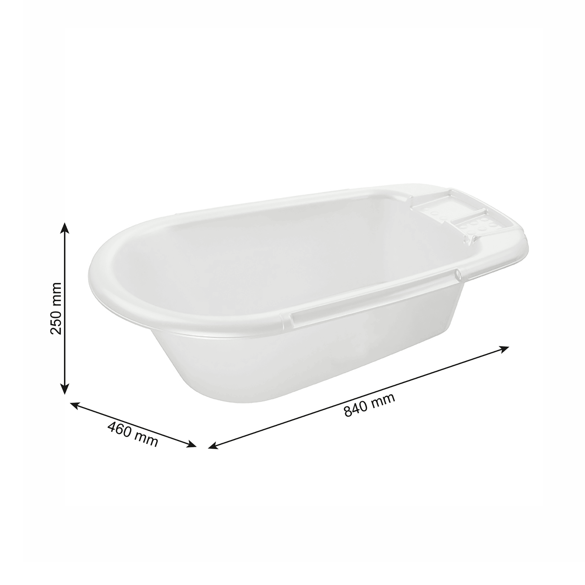 Badewannen, rotho Babydesign, Weiß – Produktansicht