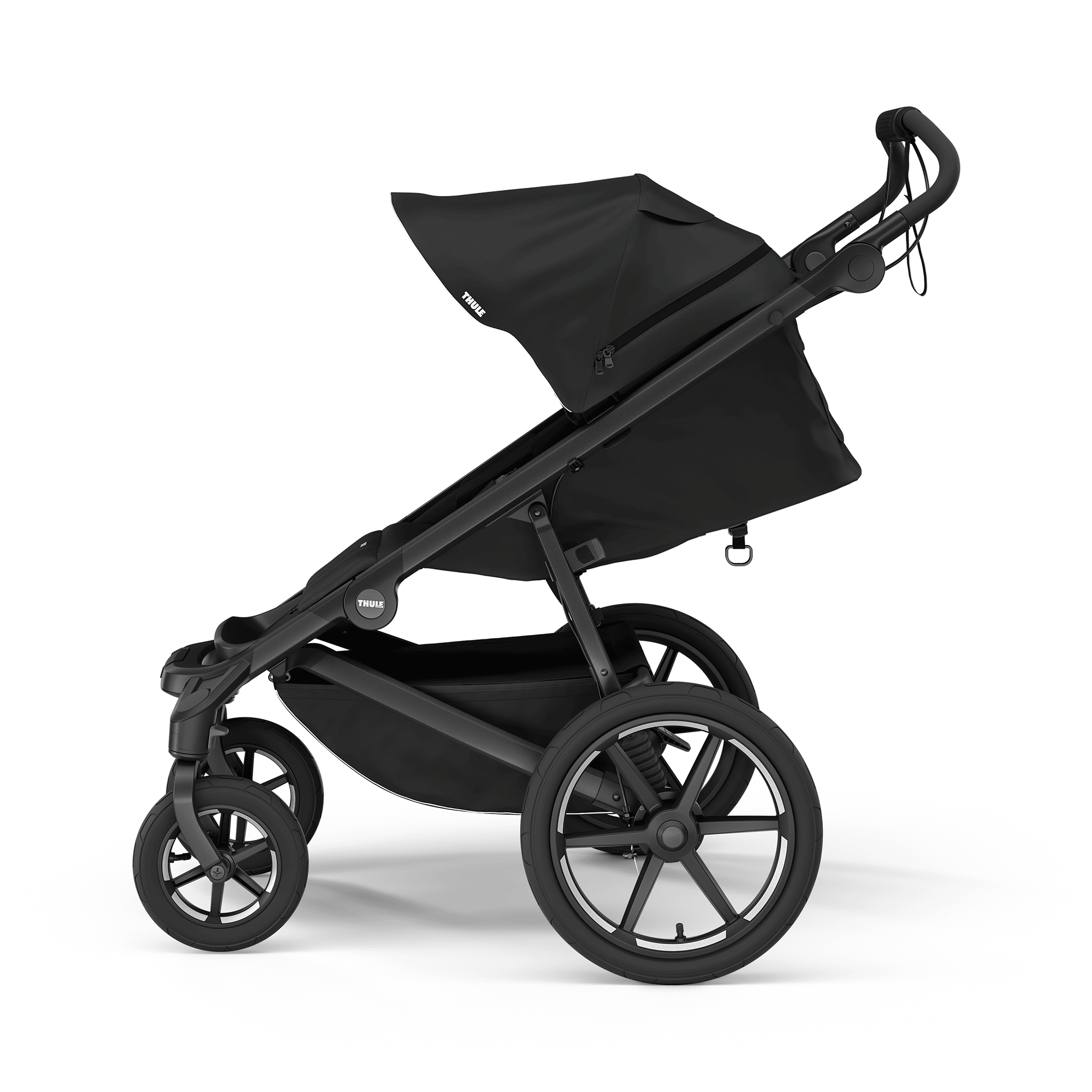 Kombi-Kinderwagen, THULE, Schwarz – Produktansicht