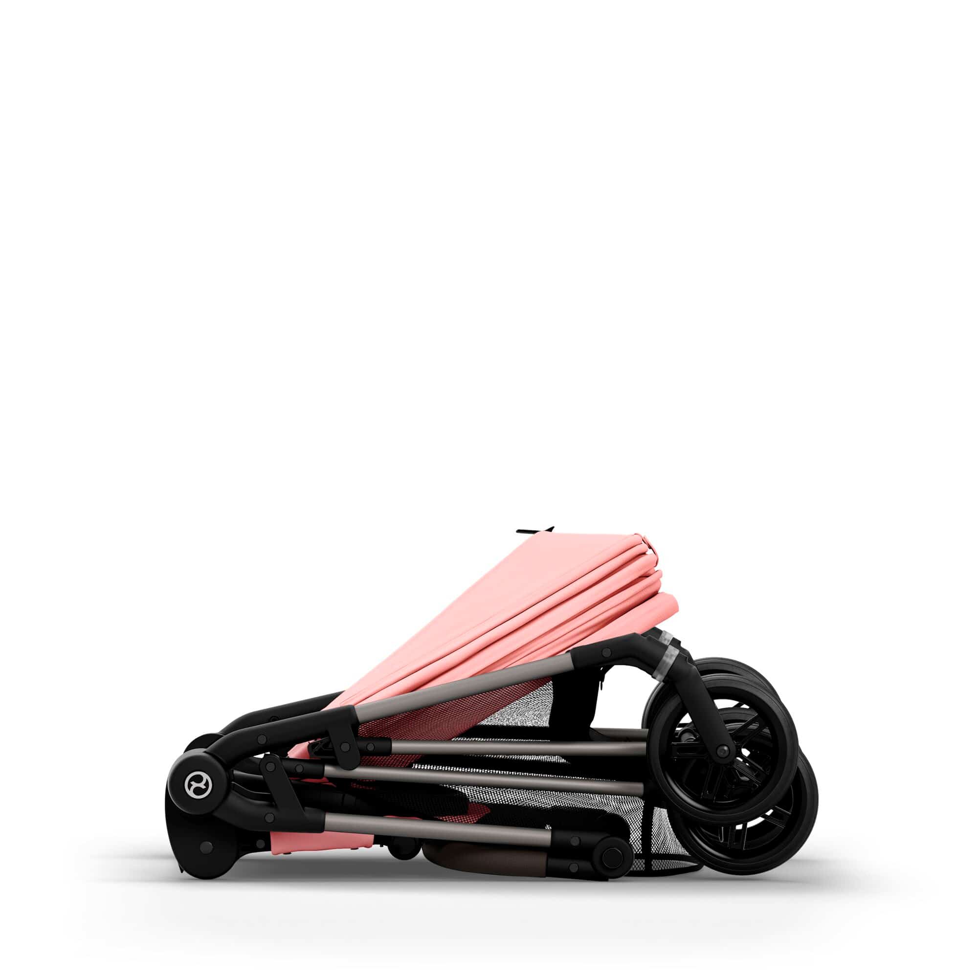 Kombi-Kinderwagen, cybex, Pink – Produktansicht