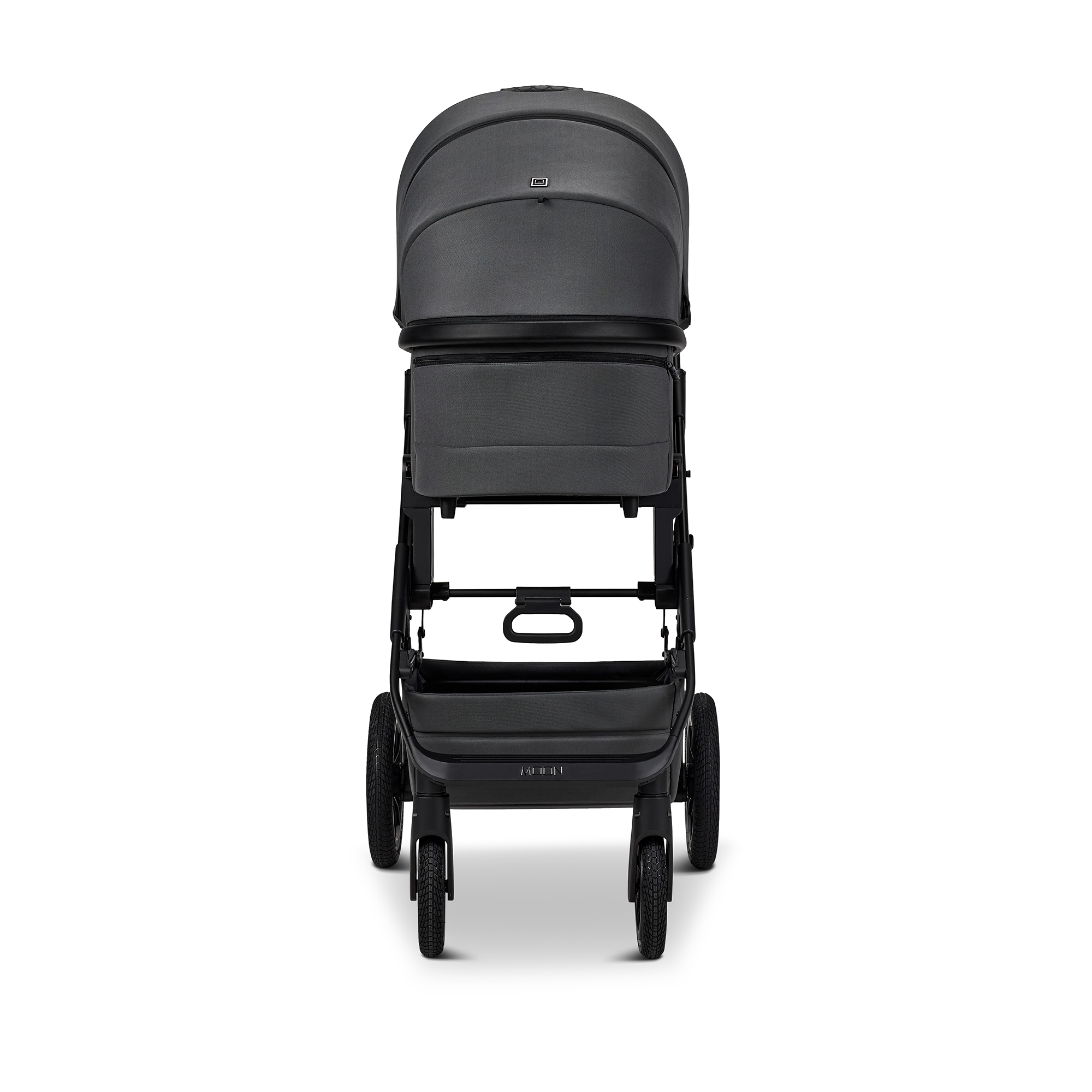 Kombi-Kinderwagen, MOON, Grau – Produktansicht