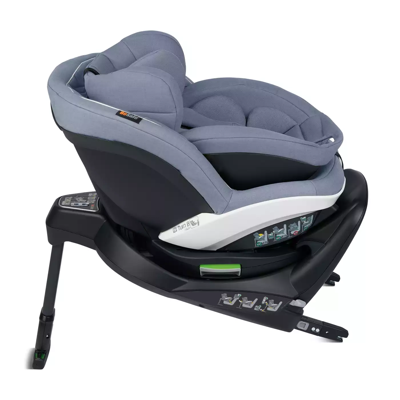 Reboarder 0-18 kg, Gruppe 0+/1, BeSafe, Blau – Produktansicht