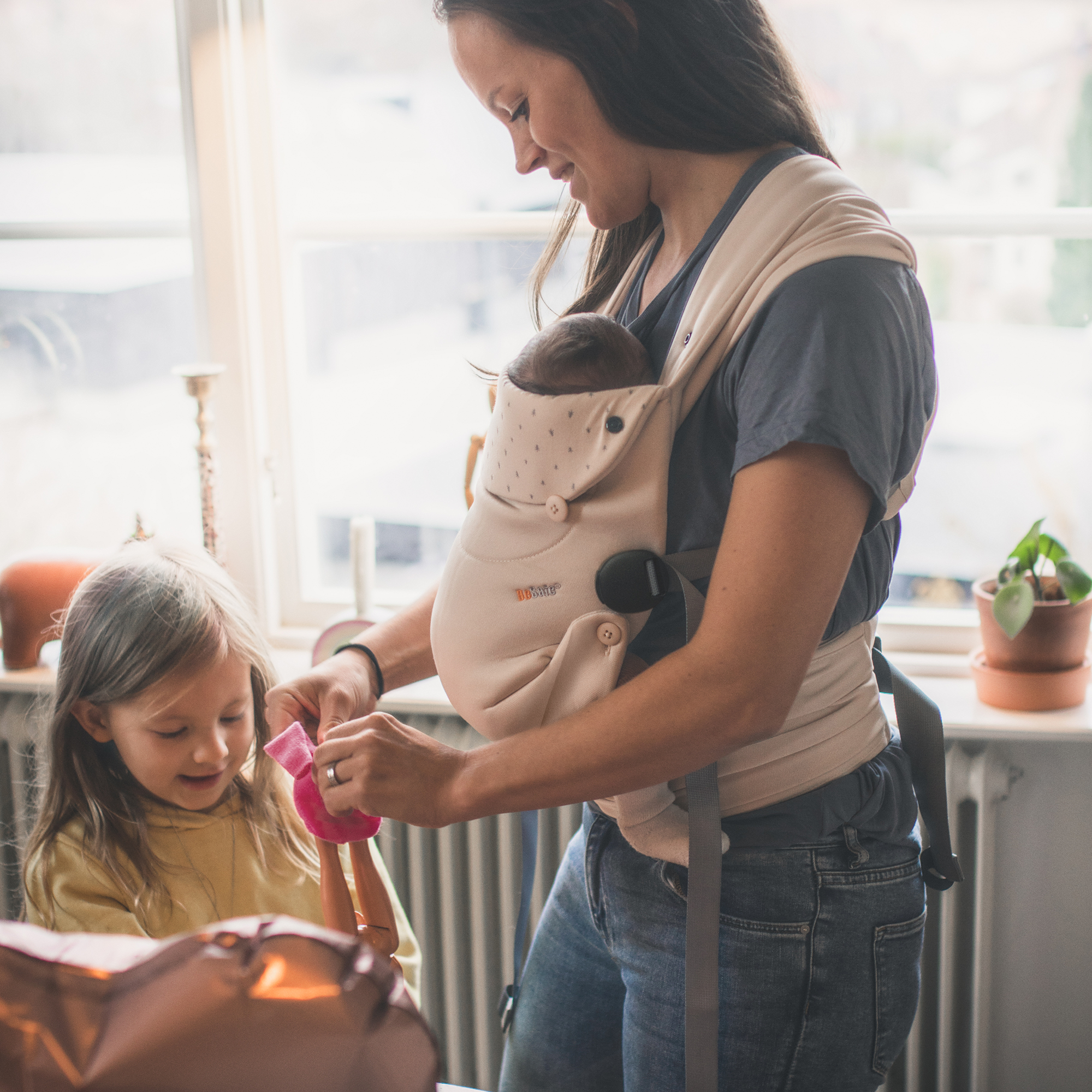 Babytragen, BeSafe, Beige – Produktansicht