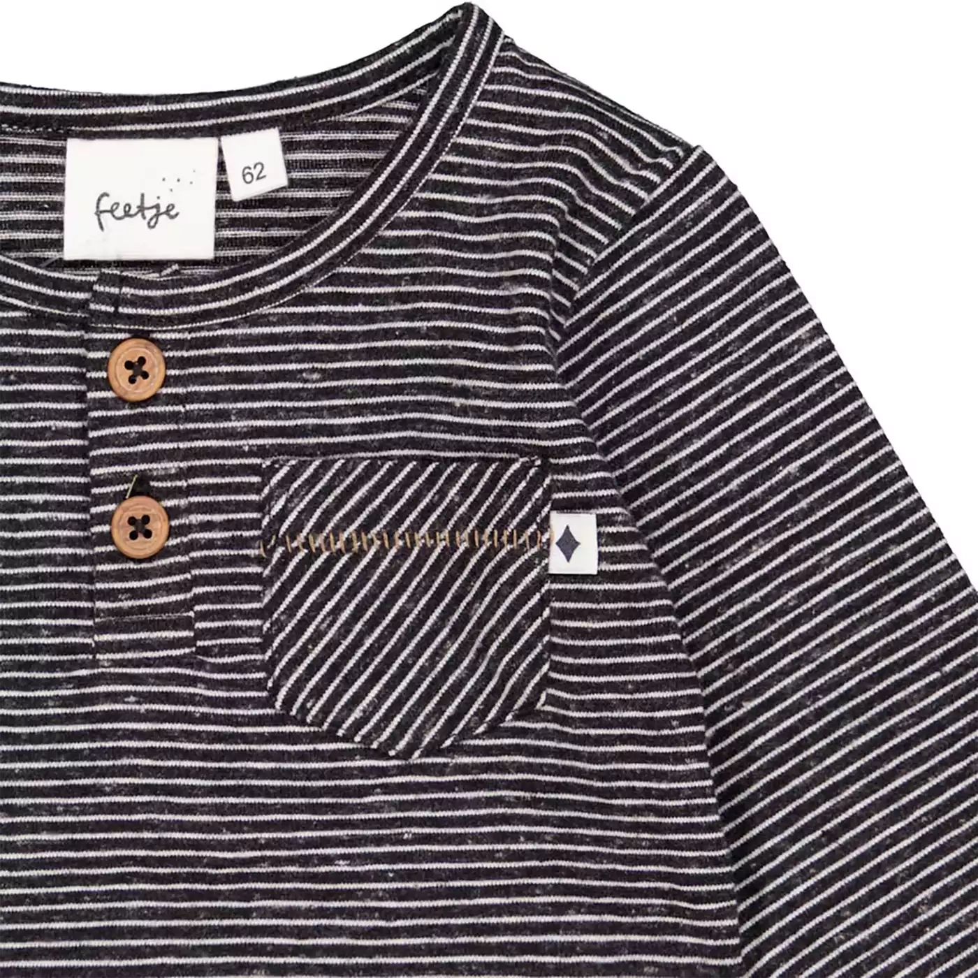 Langarmshirts, FEETJE, Grau – Produktansicht