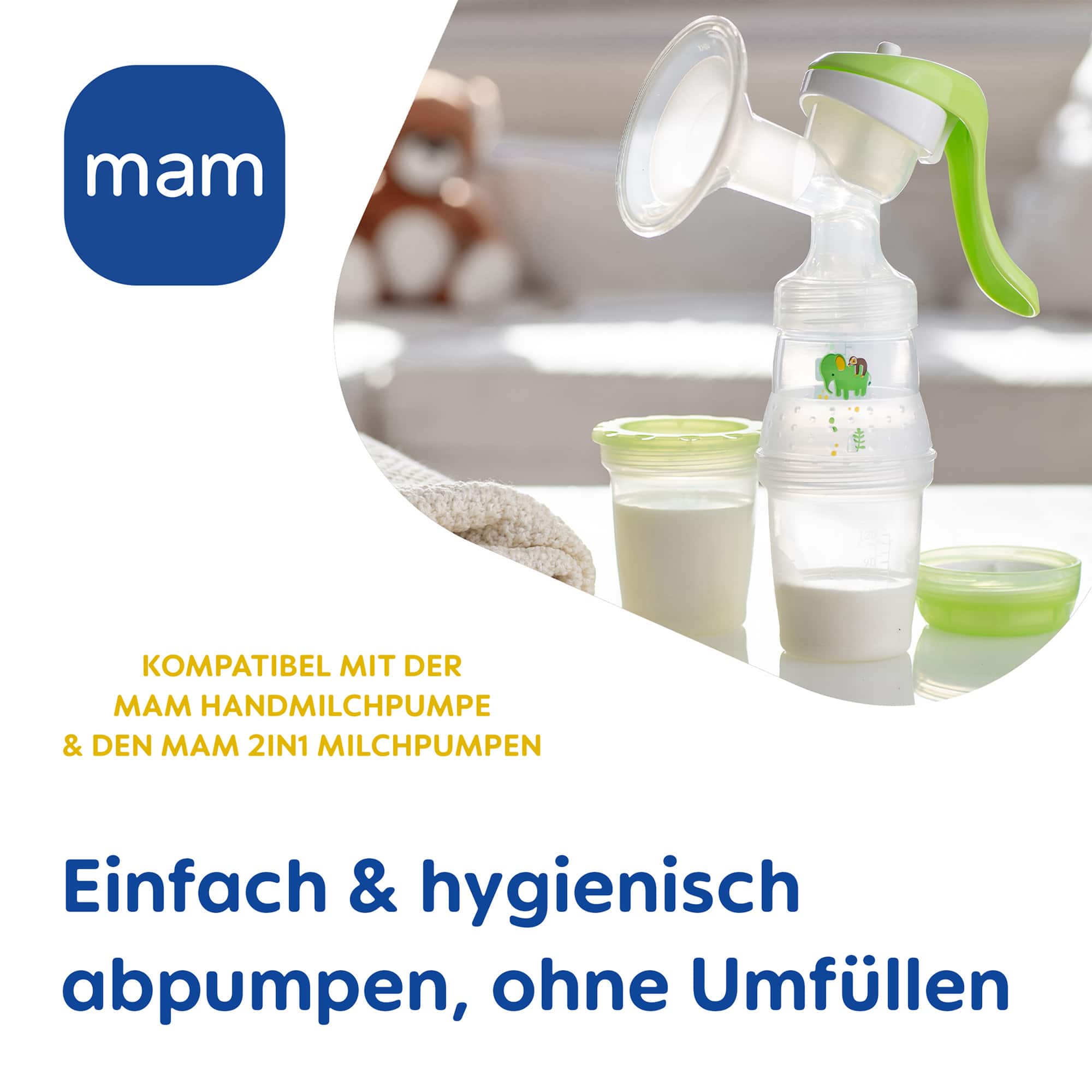 Milchpulver Portionierer, MAM, Transparent – Produktansicht