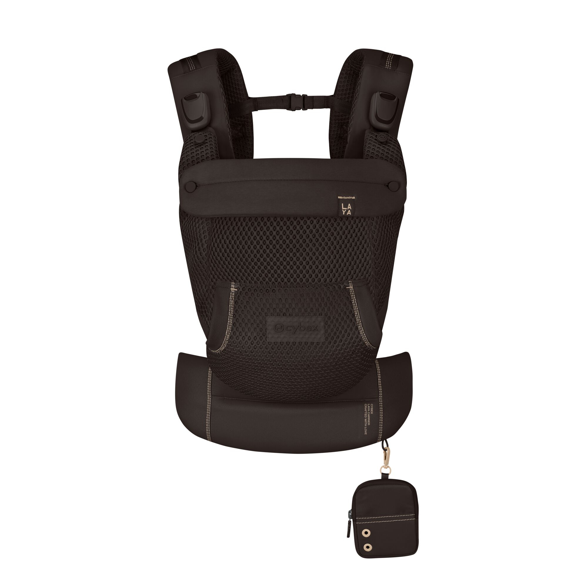 Babytragen, cybex, Braun – Besonderheit: magnetische Schnallen