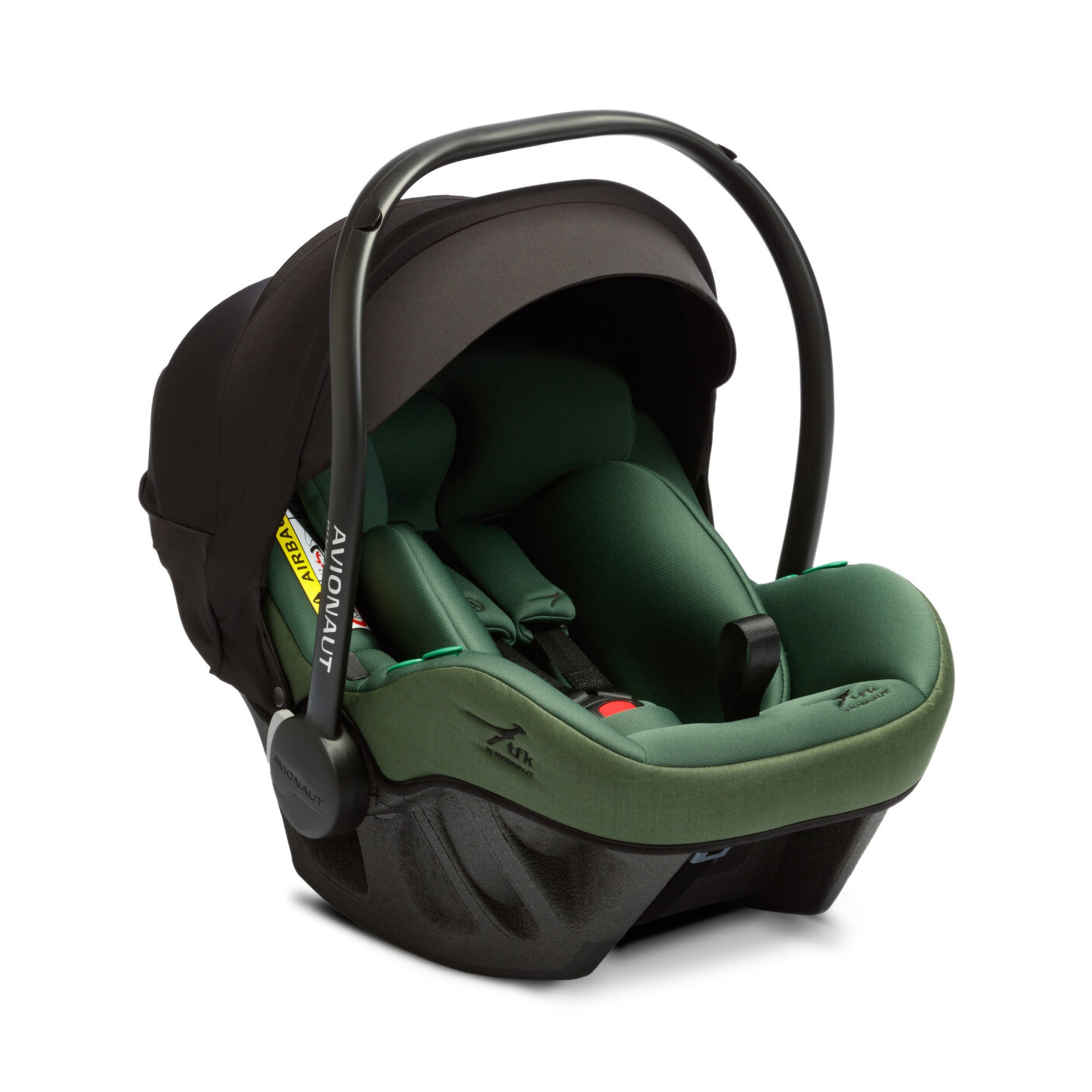 Babyschalen 0-13 kg, Gruppe 0+, tfk, Grün – Produktansicht
