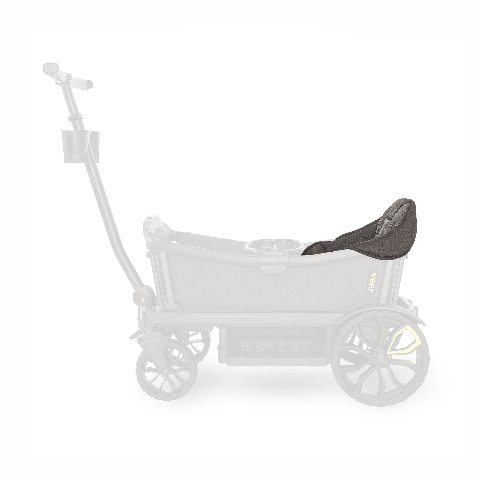 Bollerwagen, VEER, Grau – Produktansicht
