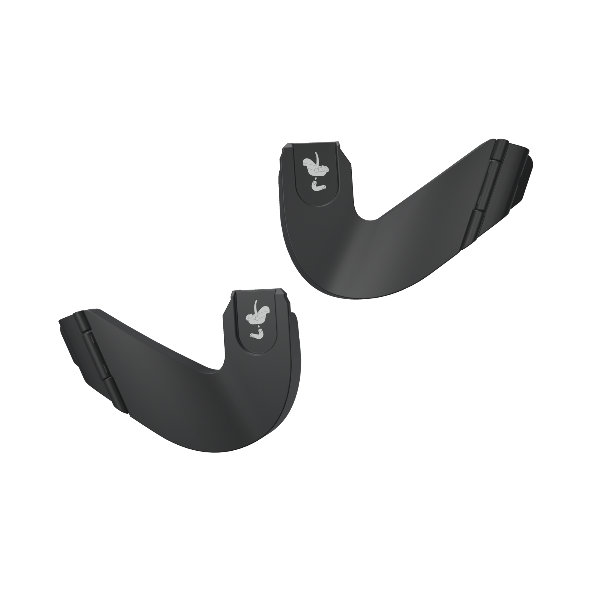 Adapter, JOOLZ, Schwarz – Besonderheit: Adapter zur Befestigung der Babyschale auf dem Aer² Gestell