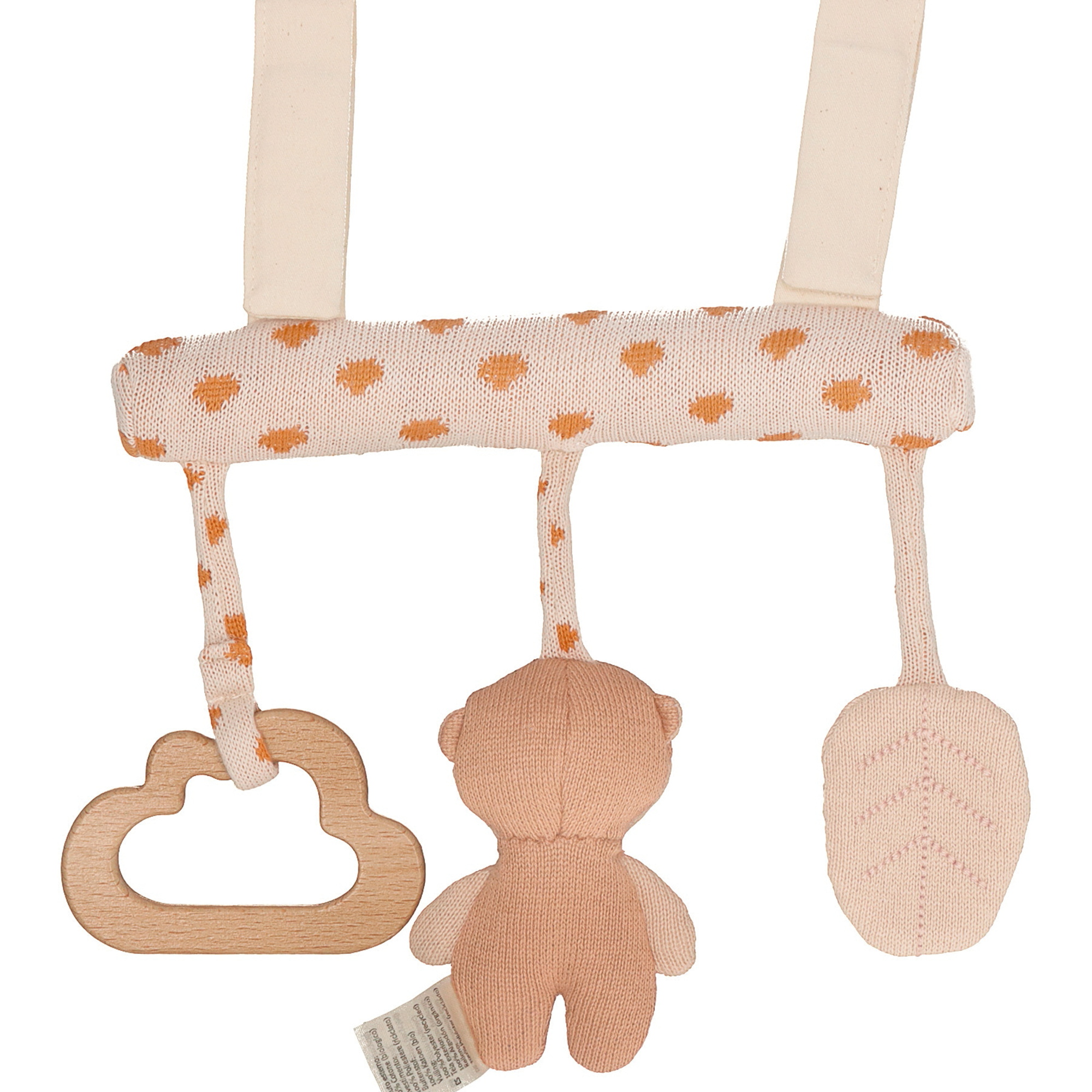 Kinderwagenketten, Sterntaler, Weiß – Produktansicht