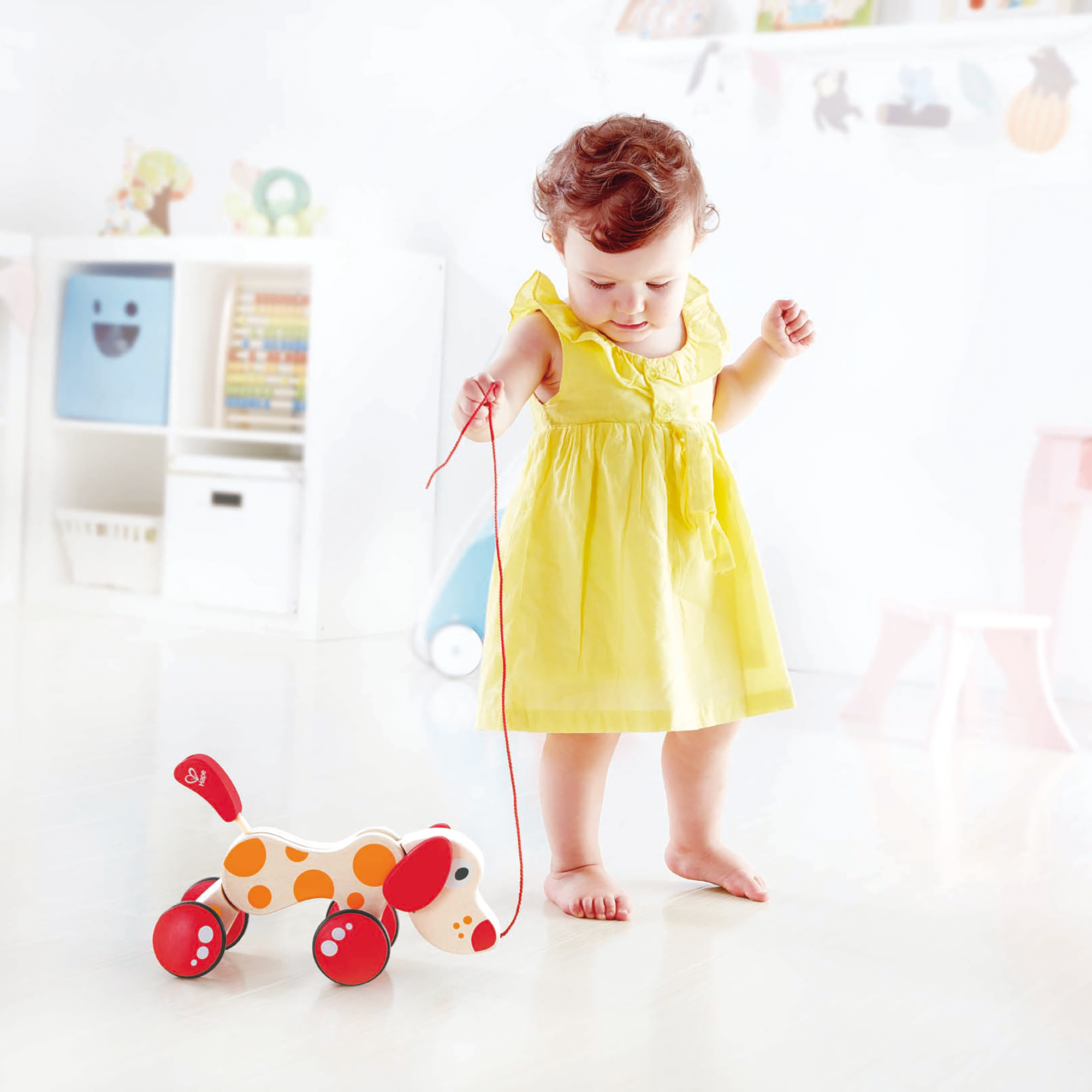 Nachziehtiere, Hape, Mehrfarbig – Produktansicht