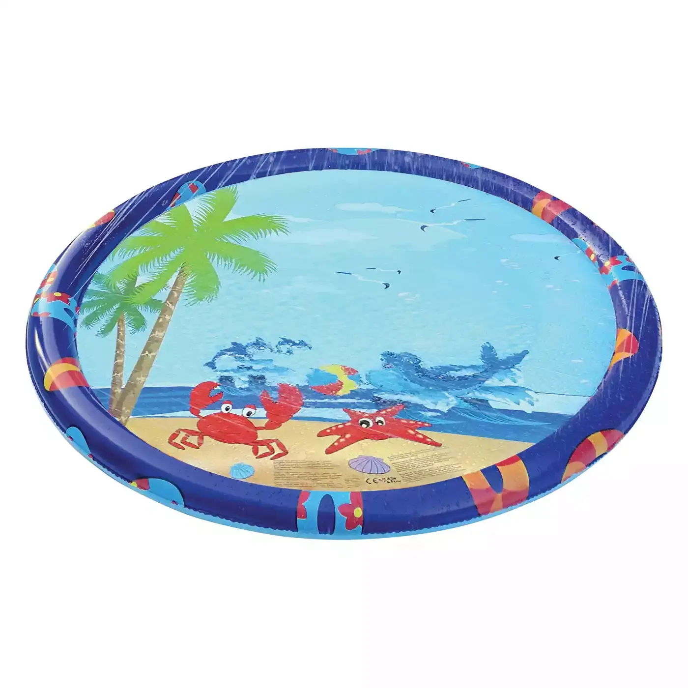 Wassersprinkler-Matte SPLASH & FUN Orange 2000578442002 3