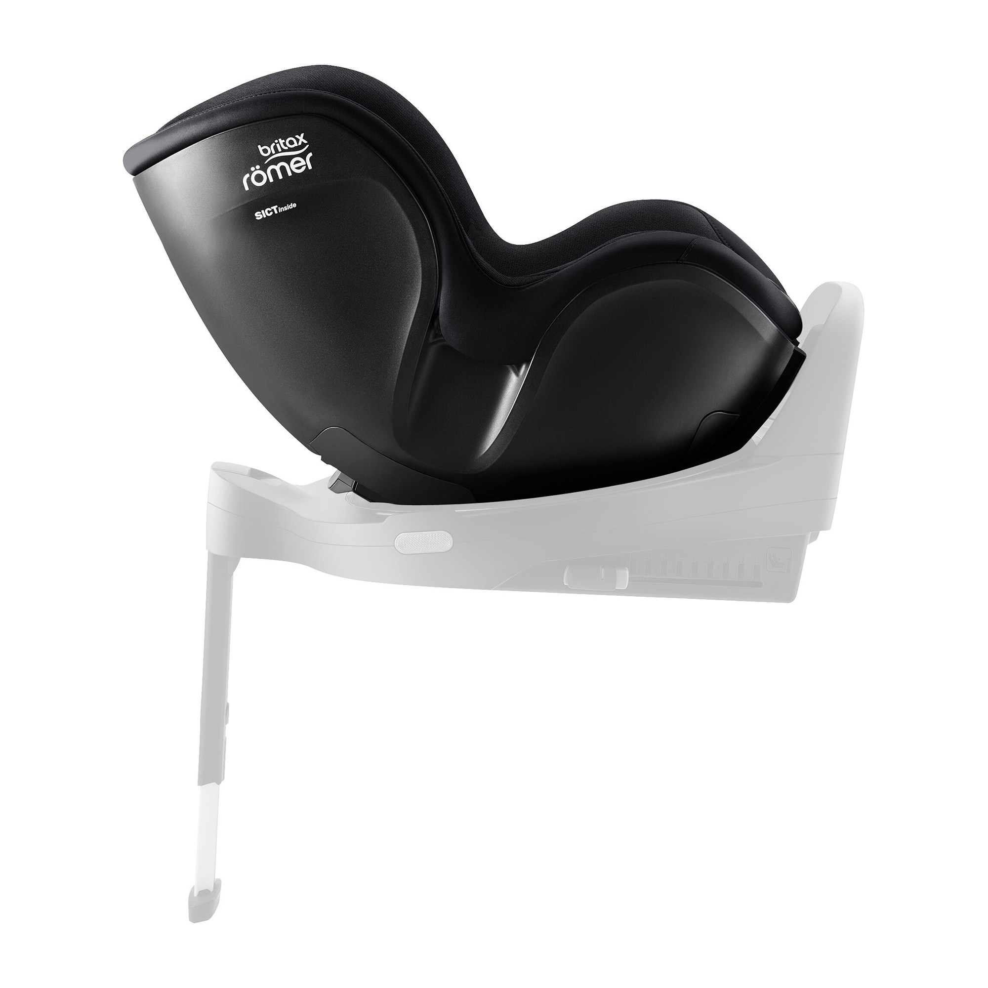 Reboarder 0-18 kg, Gruppe 0+/1, Britax Diamond, Schwarz – Produktansicht