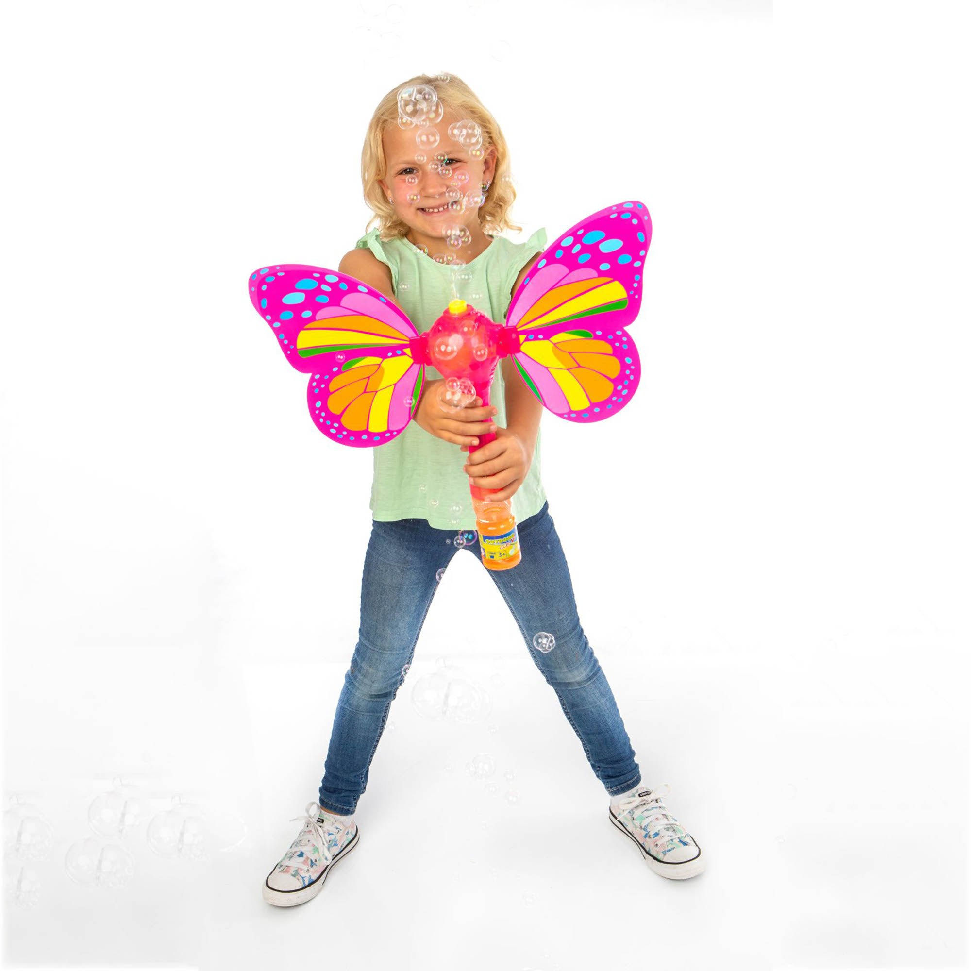 Seifenblasen-Schmetterling mit Licht Outdoor active Pink 2000584547203 2