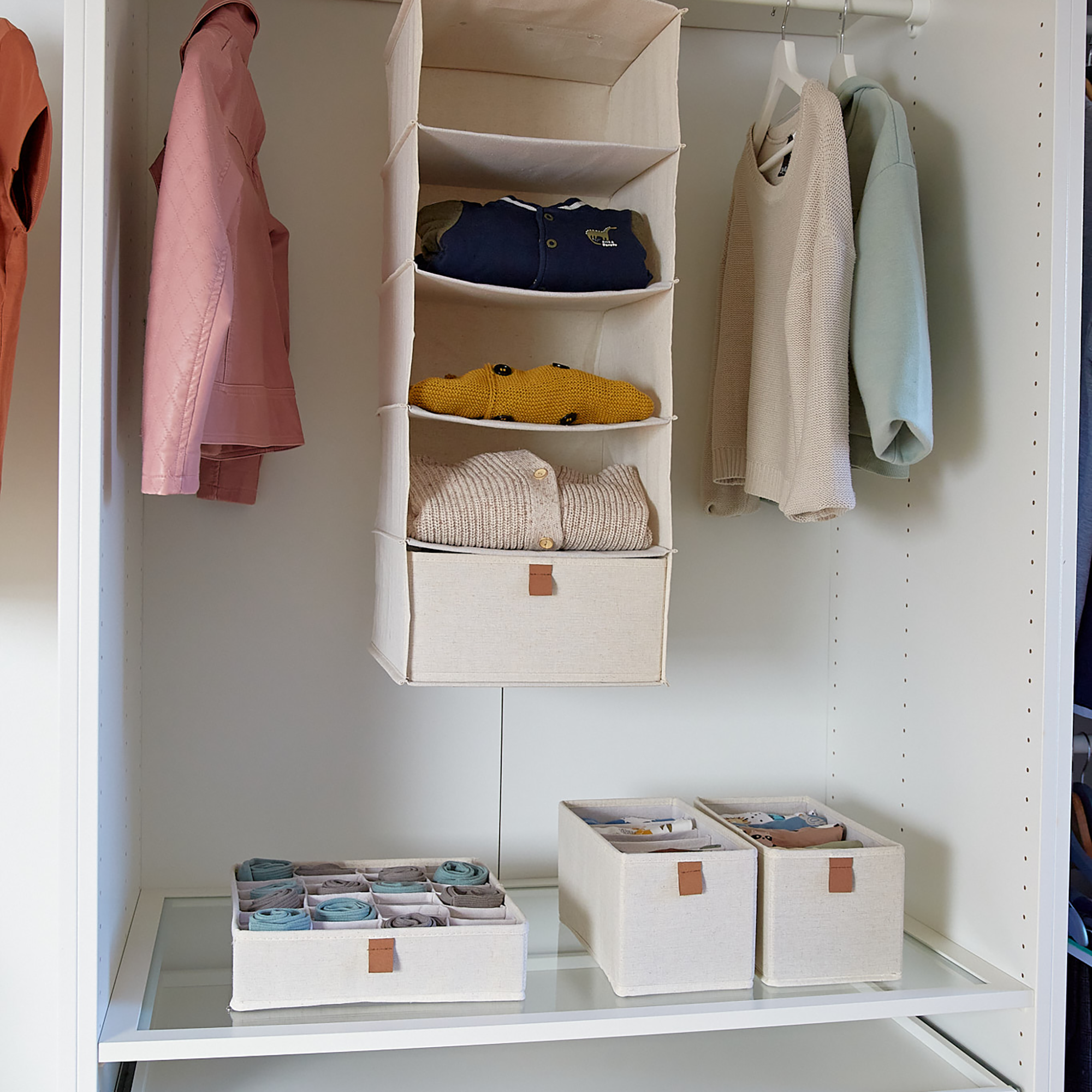 Aufbewahrung, Store.it!, Beige – Produktansicht