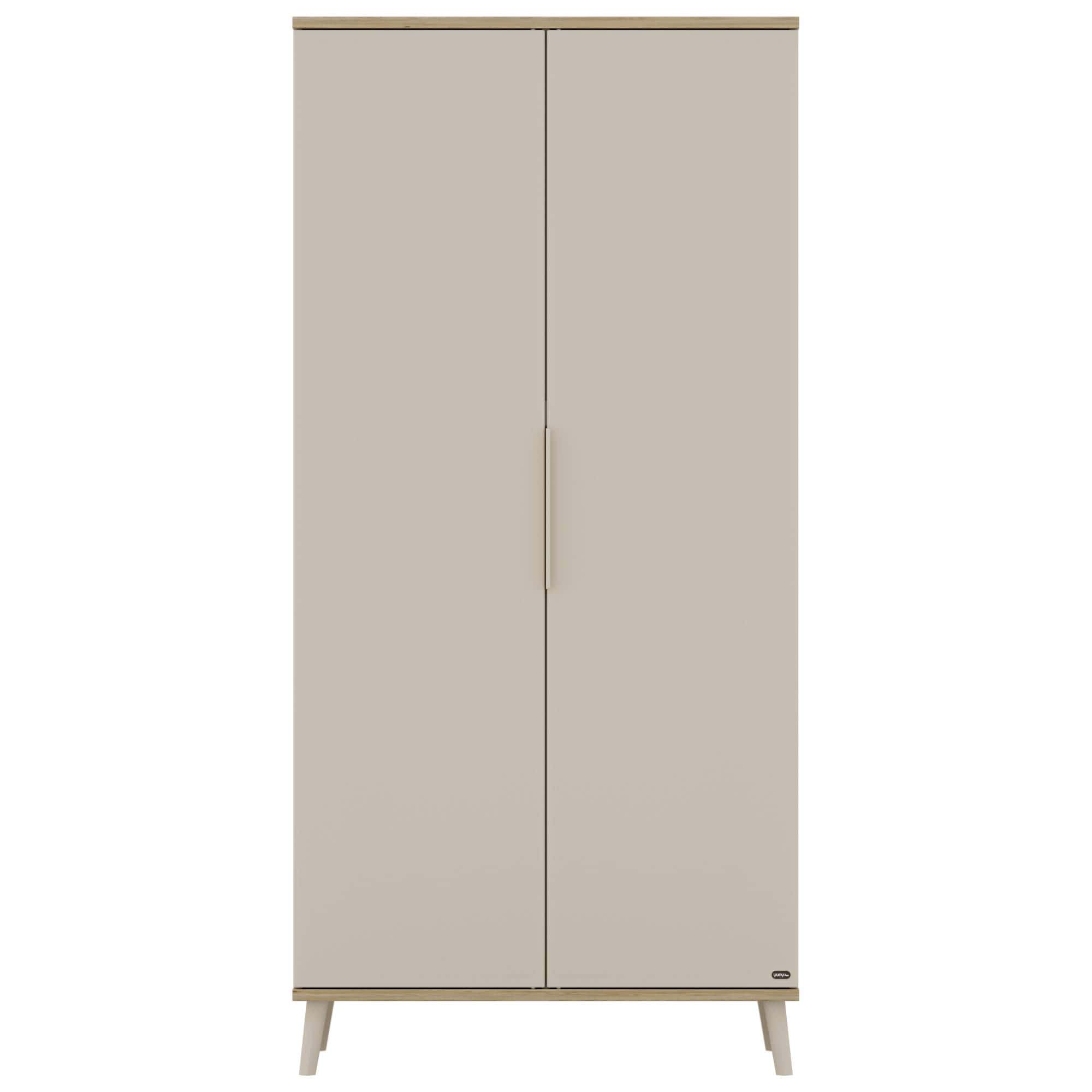 2-türige Kleiderschränke, Yuny by PAIDI, Beige – Produktansicht