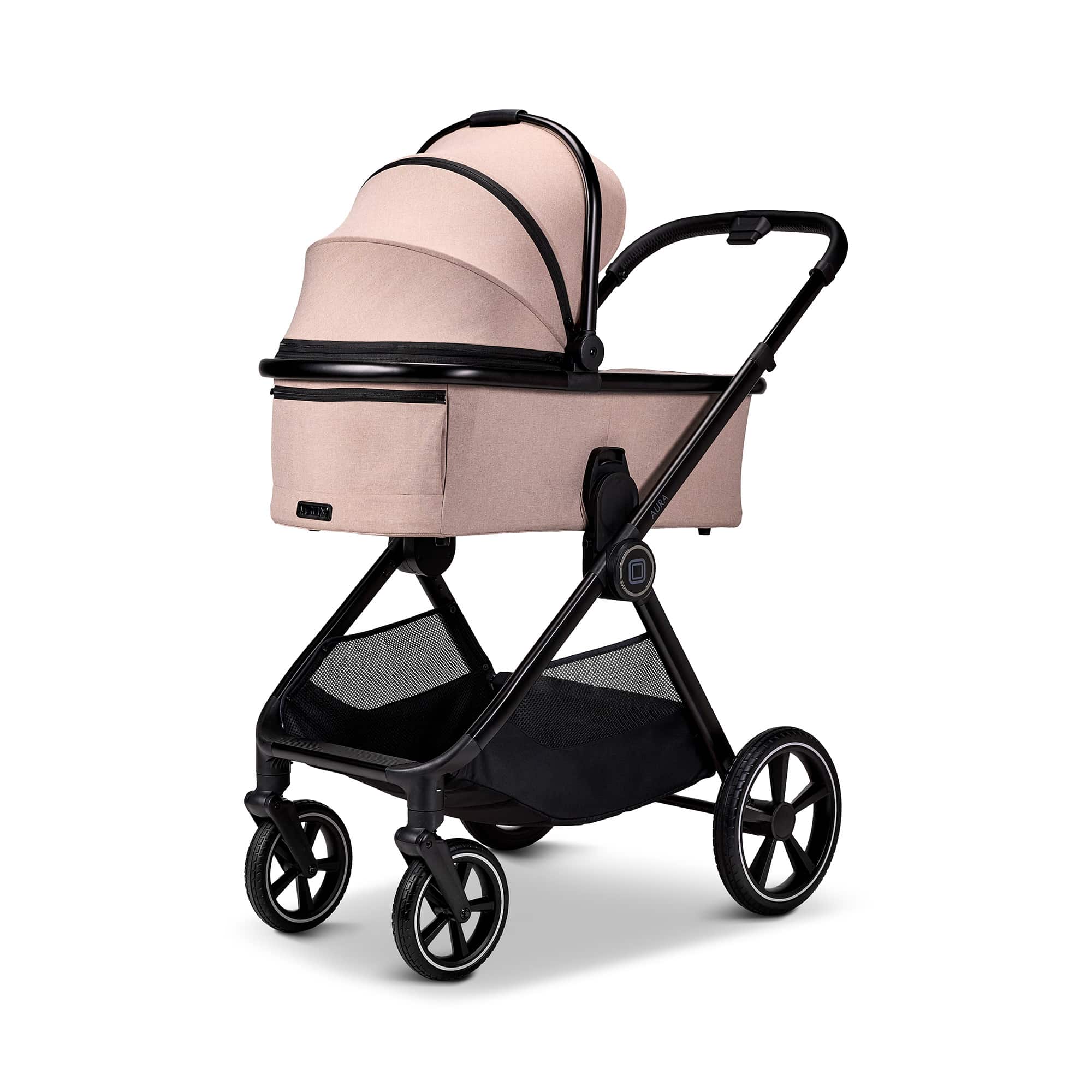Kombi-Kinderwagen, MOON, Beige – Produktansicht