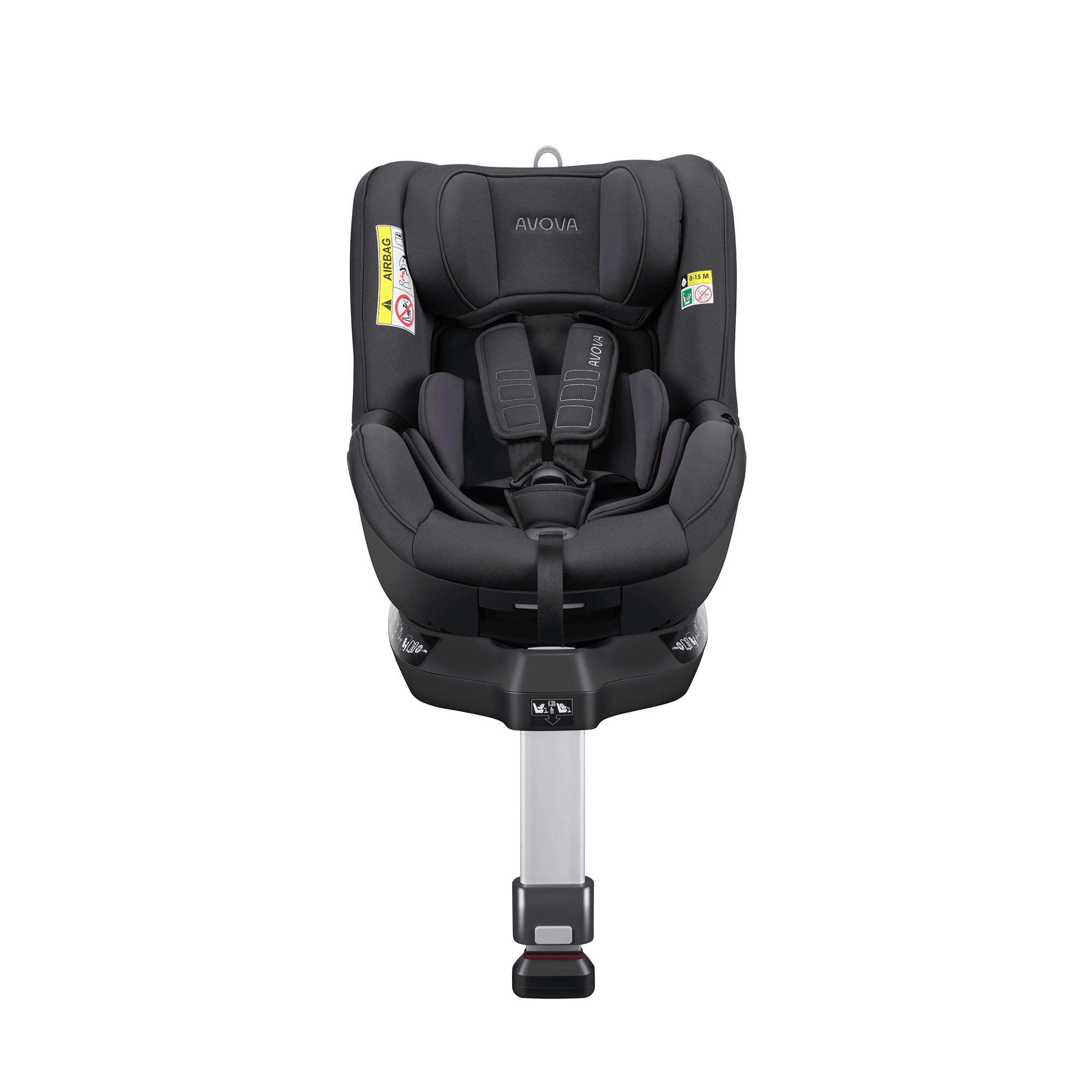 Reboarder 0-18 kg, Gruppe 0+/1, AVOVA, Grau – Produktansicht