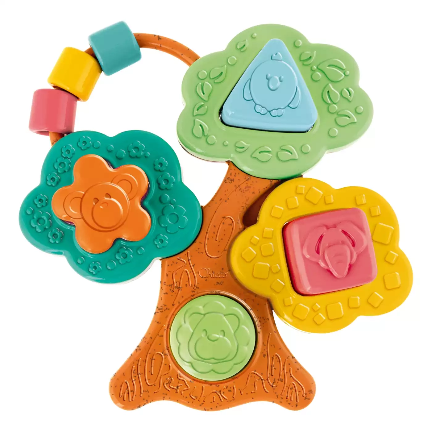 Kinderspielzeug, chicco, Mehrfarbig – Besonderheit: 4 geometrische Formen